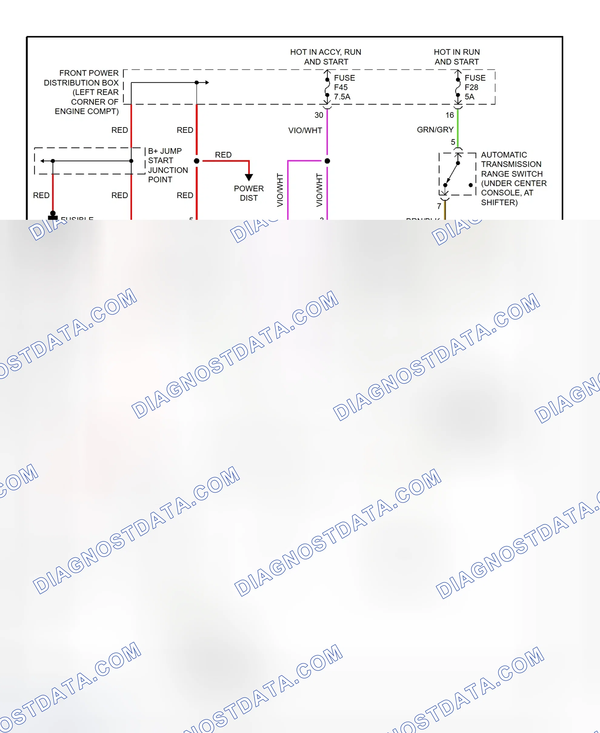 Scheme 3: Starting System Wiring Diagram (1999 318ti)