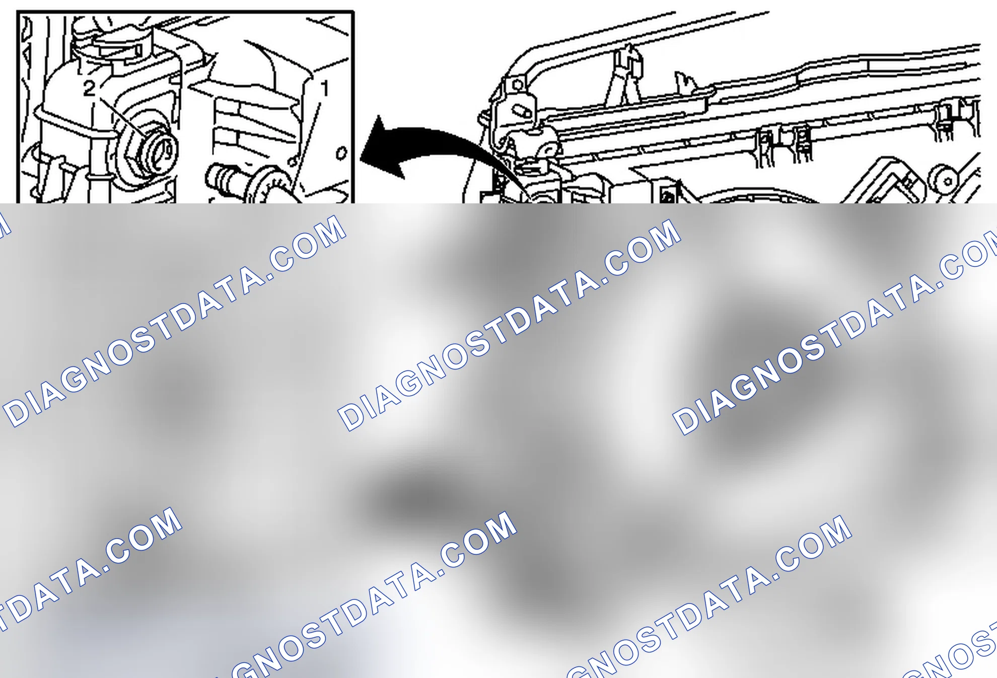 Scheme 46: Transmission Fluid Cooler Hose/Pipe Quick-Connect Fitting Disconnection and Connection