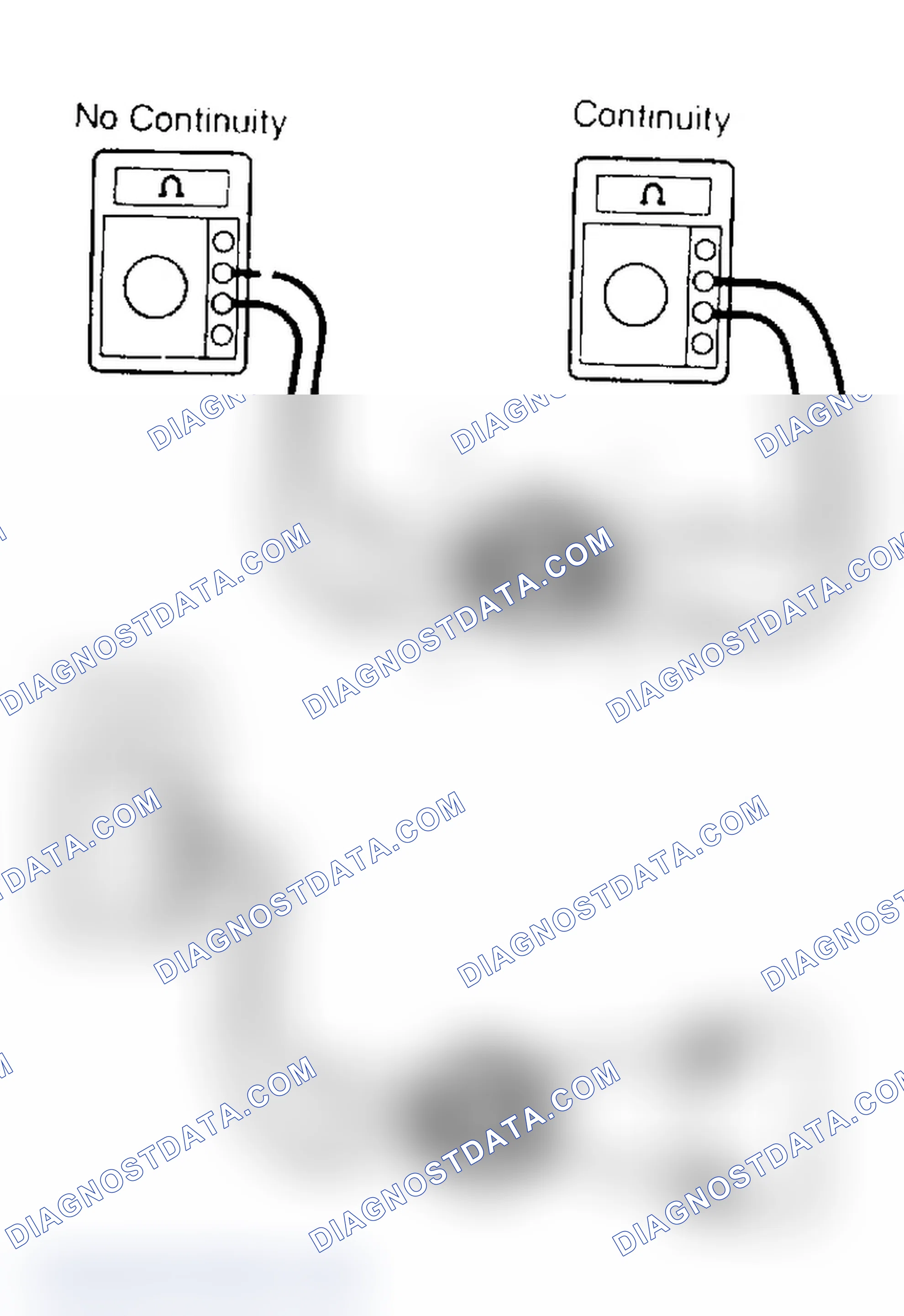 Scheme 3: COOLING FAN MOTOR RELAY TEST (LAND CRUISER)