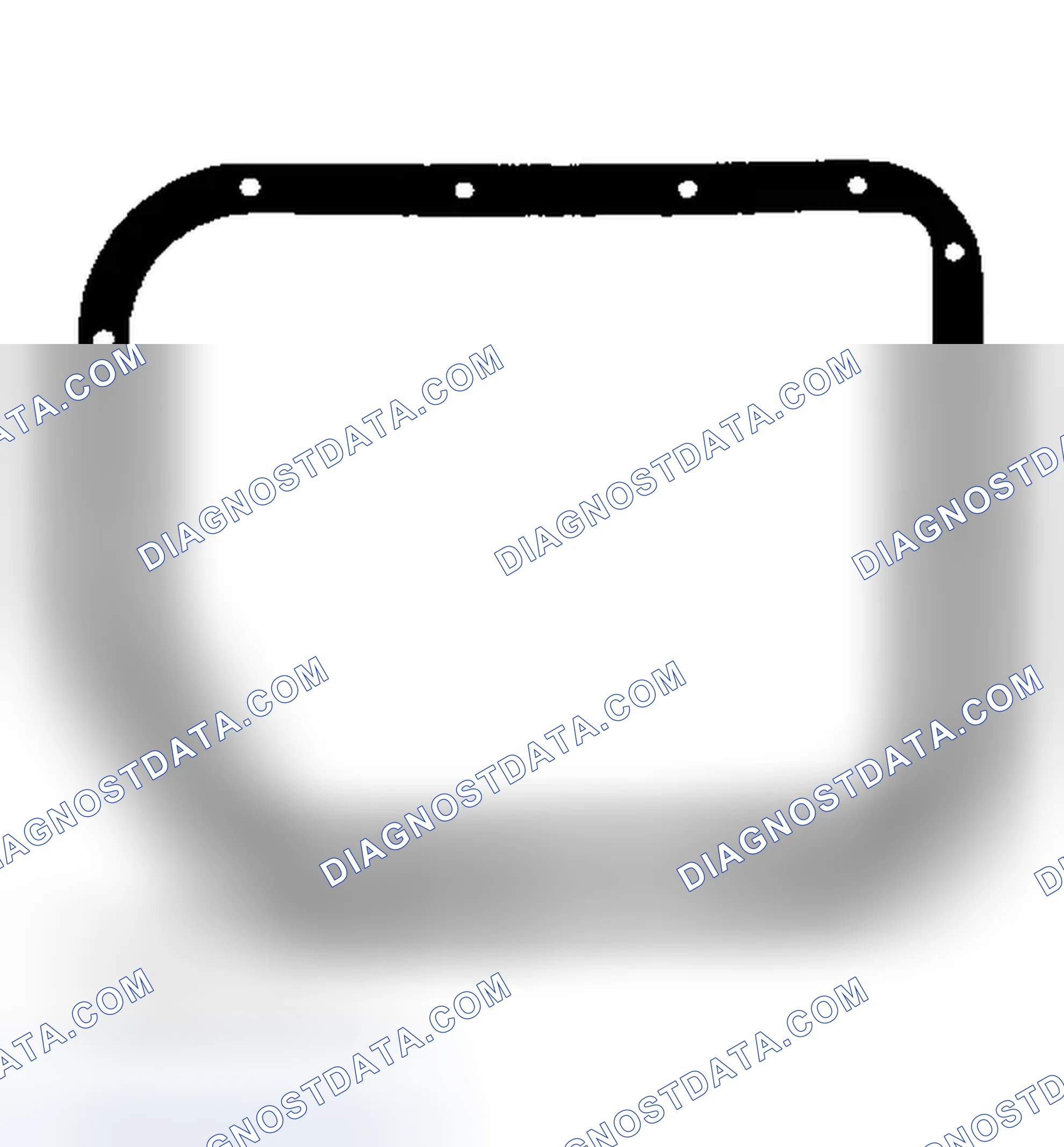 Scheme 2: Identifying Oil Pan Gasket (30RH, 32RH, 42RE & 44RE)