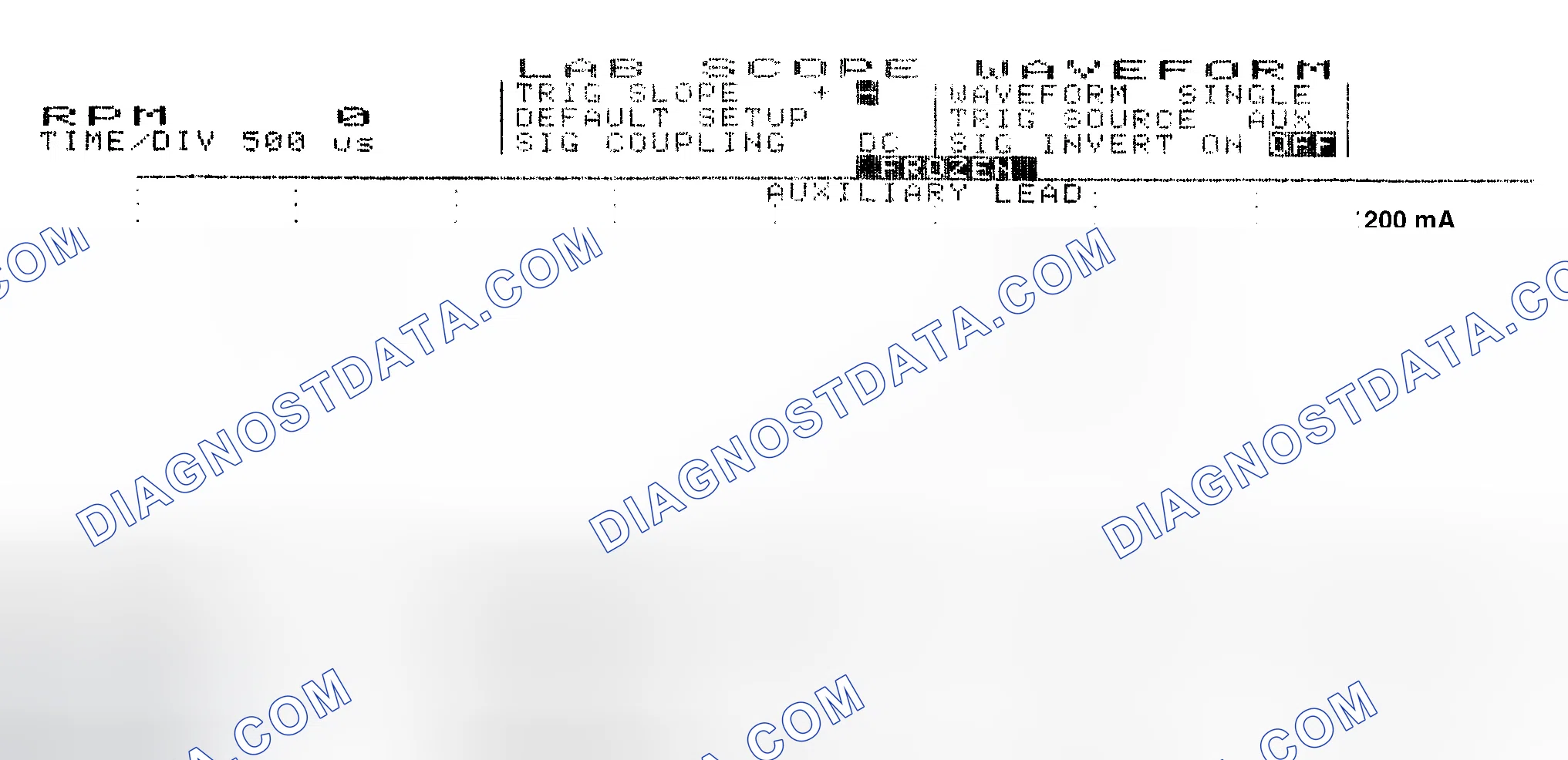 Scheme 17: Single Injector w/Normal Current Flow - Current Pattern