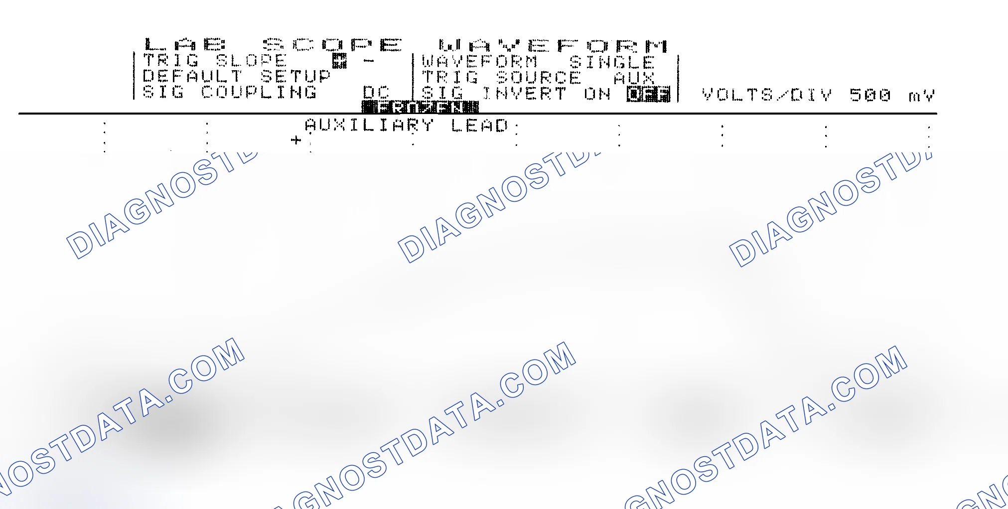 Scheme 14: Single Injector w/Excessive Current Flow - Current Pattern