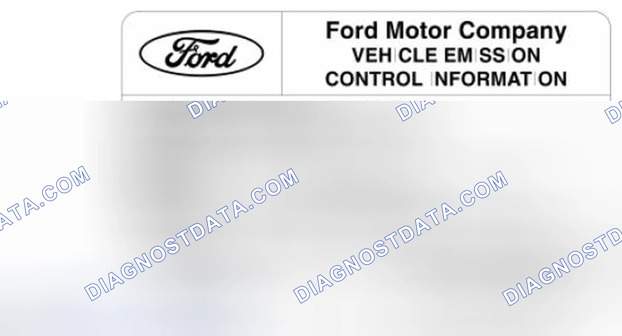 Scheme 7: Identifying VECI Decal Label