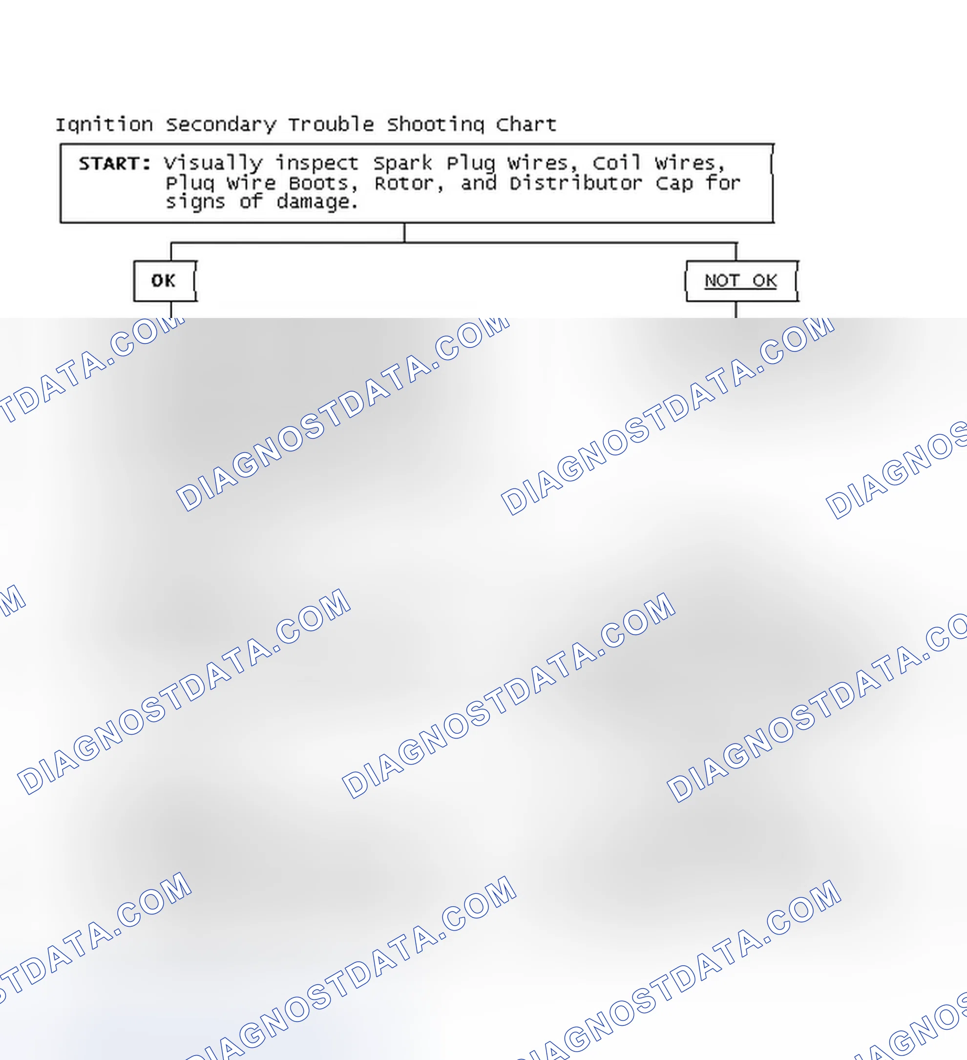 Scheme 1: Ignition Secondary Trouble Shooting Chart