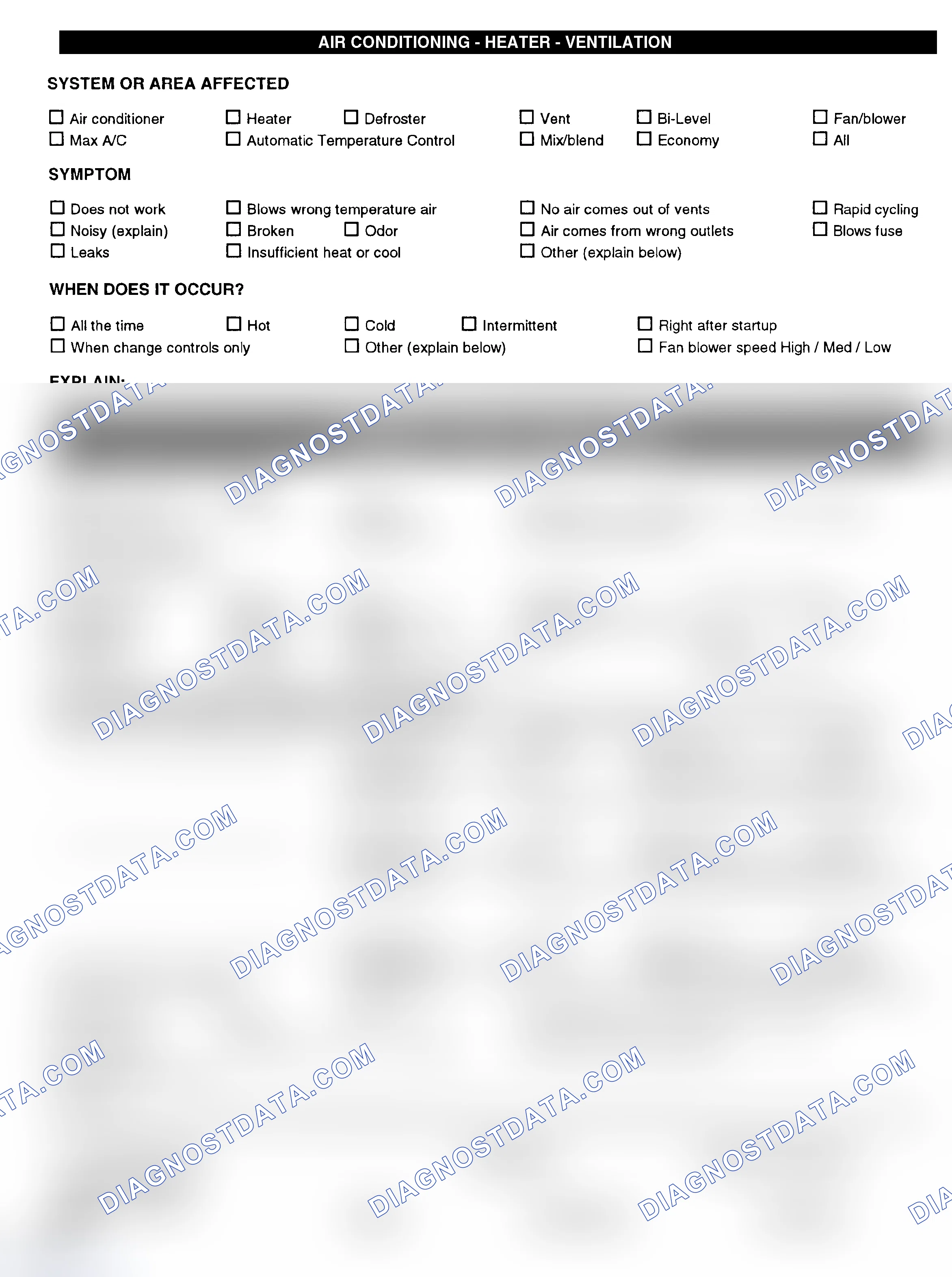 Scheme 4: Symptom Check List - Page 3