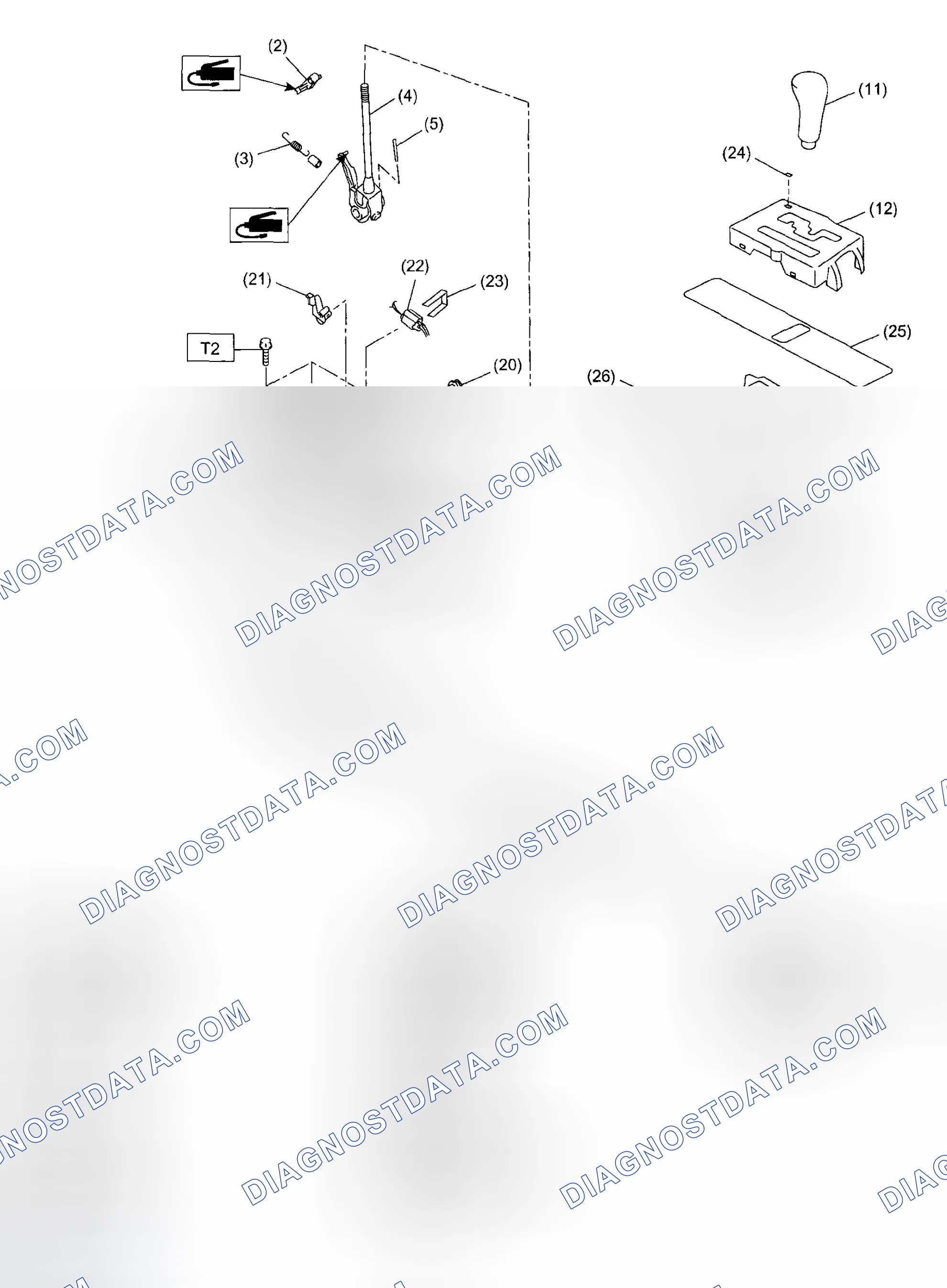 Scheme 21: A/T SELECT LEVER