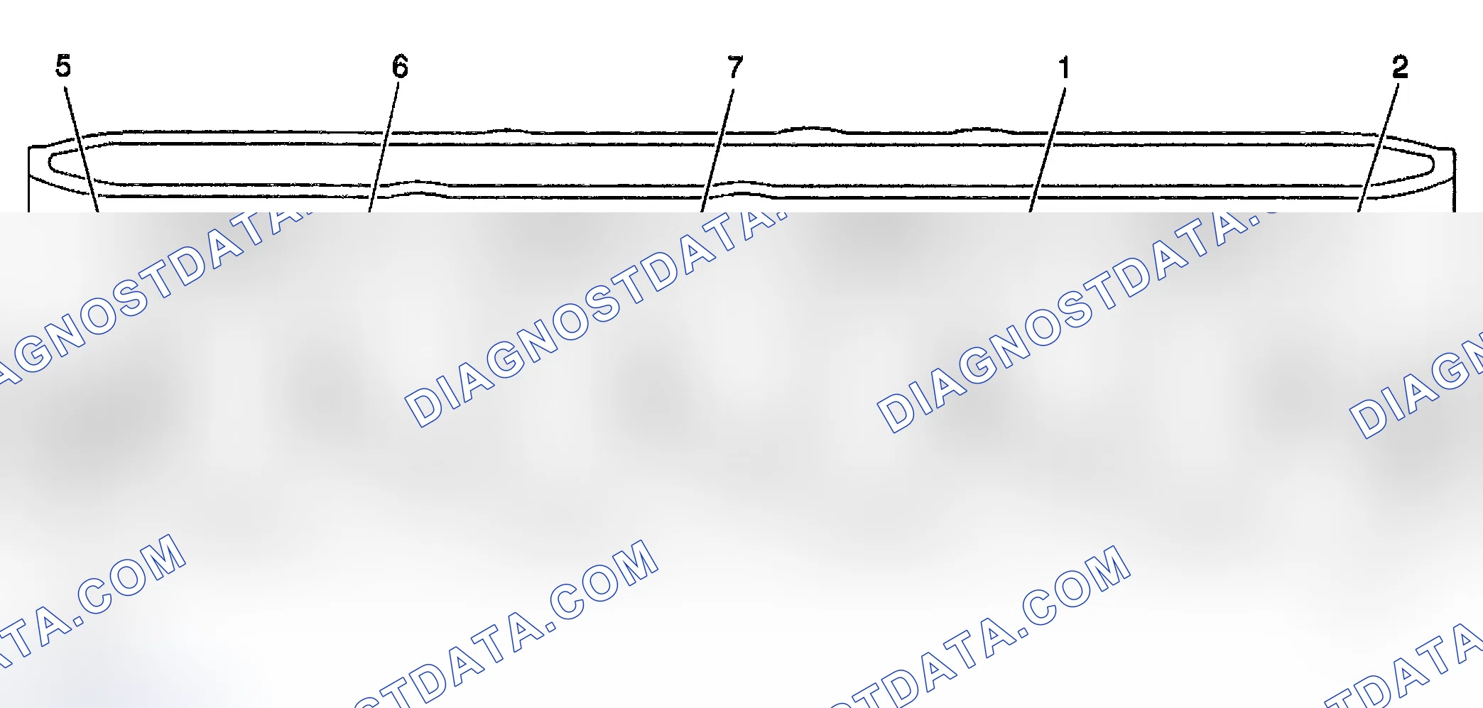 Scheme 64: Cylinder Head-Intake Manifold Deck View