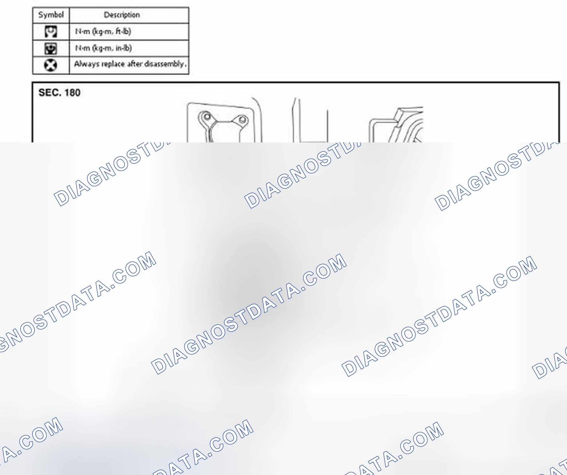 Scheme 2: MODELS WITH DISTANCE CONTROL ASSIST SYSTEM: Exploded View