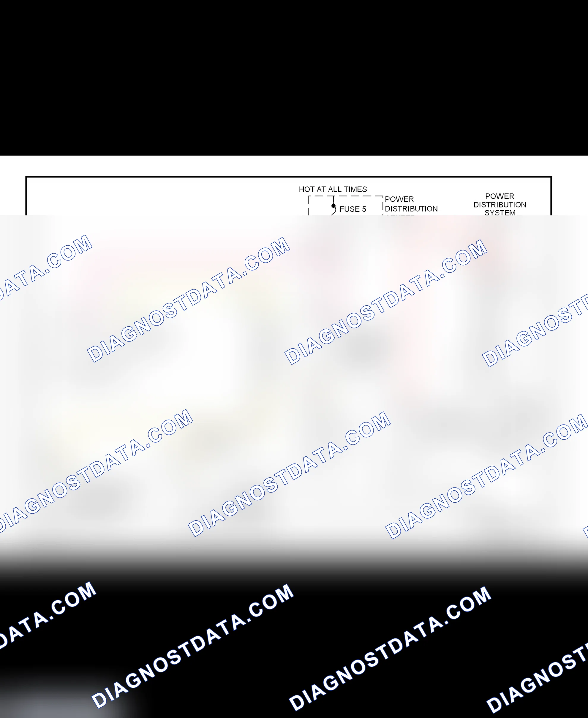 Fig. 11: Starting System Wiring Diagram (Ram Van & Ram Wagon)