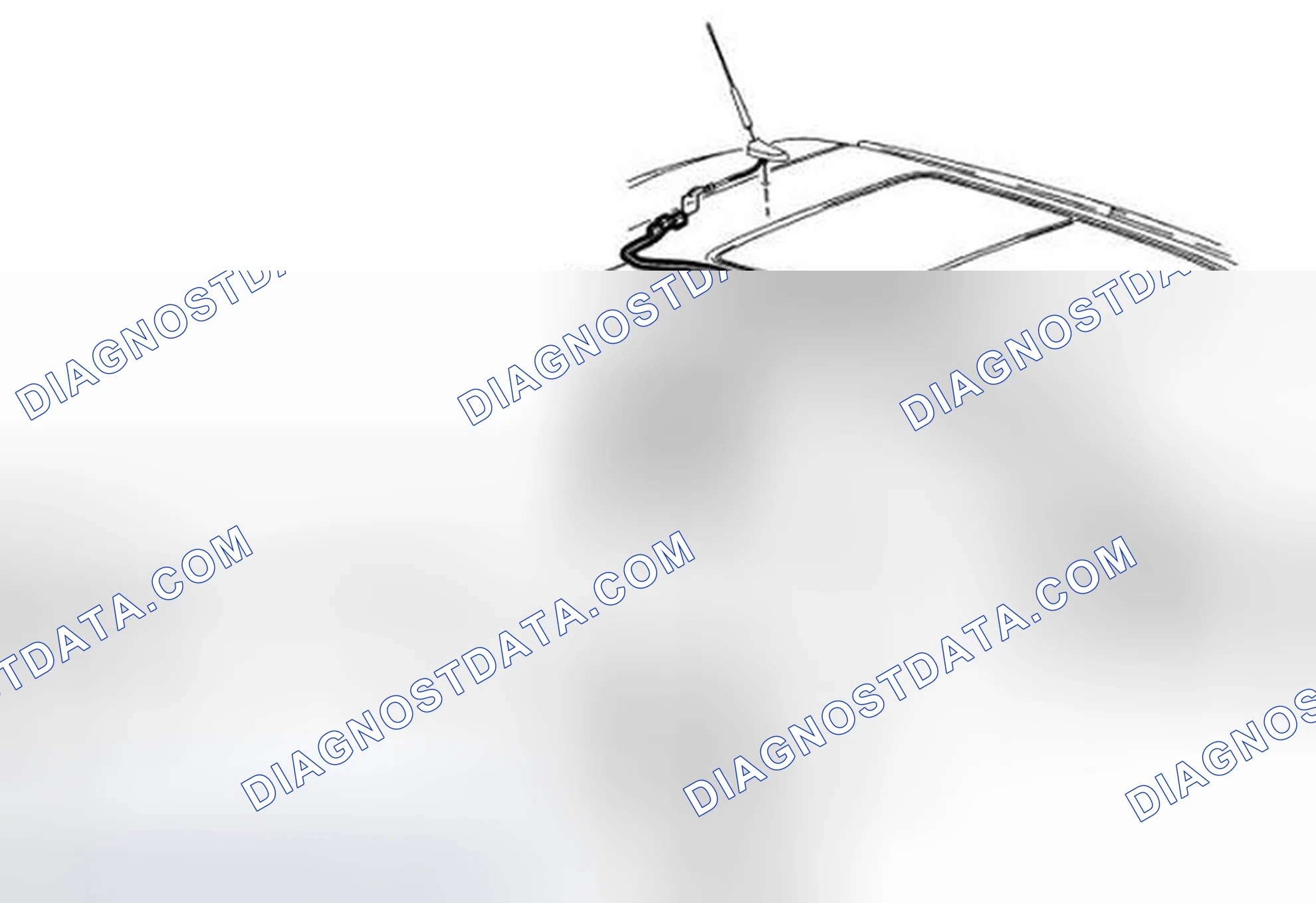Scheme 19: Radio and Navigation Antenna Cable Replacement
