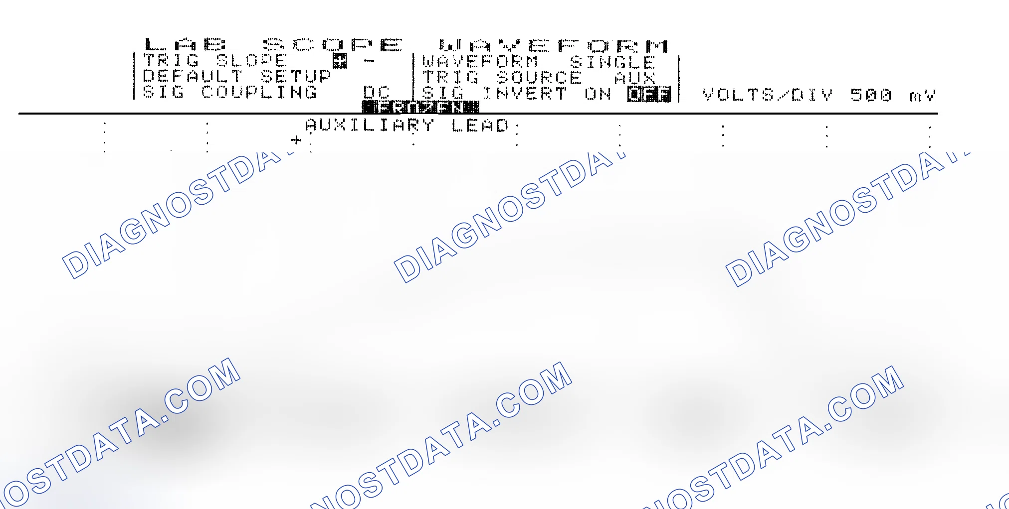 Scheme 14: Single Injector w/Excessive Current Flow - Current Pattern