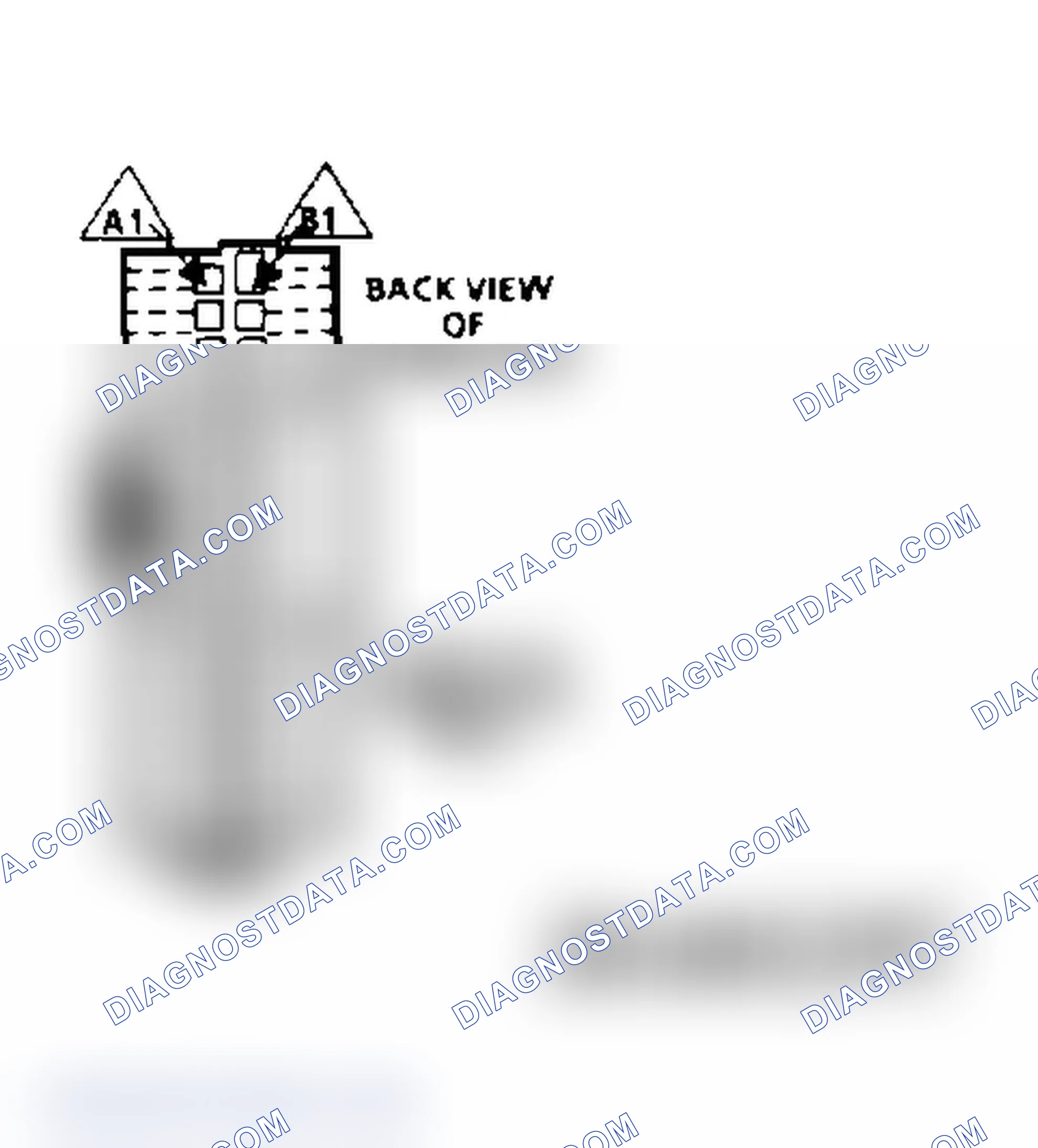 Scheme 4: VCM Terminal A-B Connector - Red (2 Of 4) ("C" & "K" Series 4.3L, 5.0L & 5.7L With 4L60-E A/T)