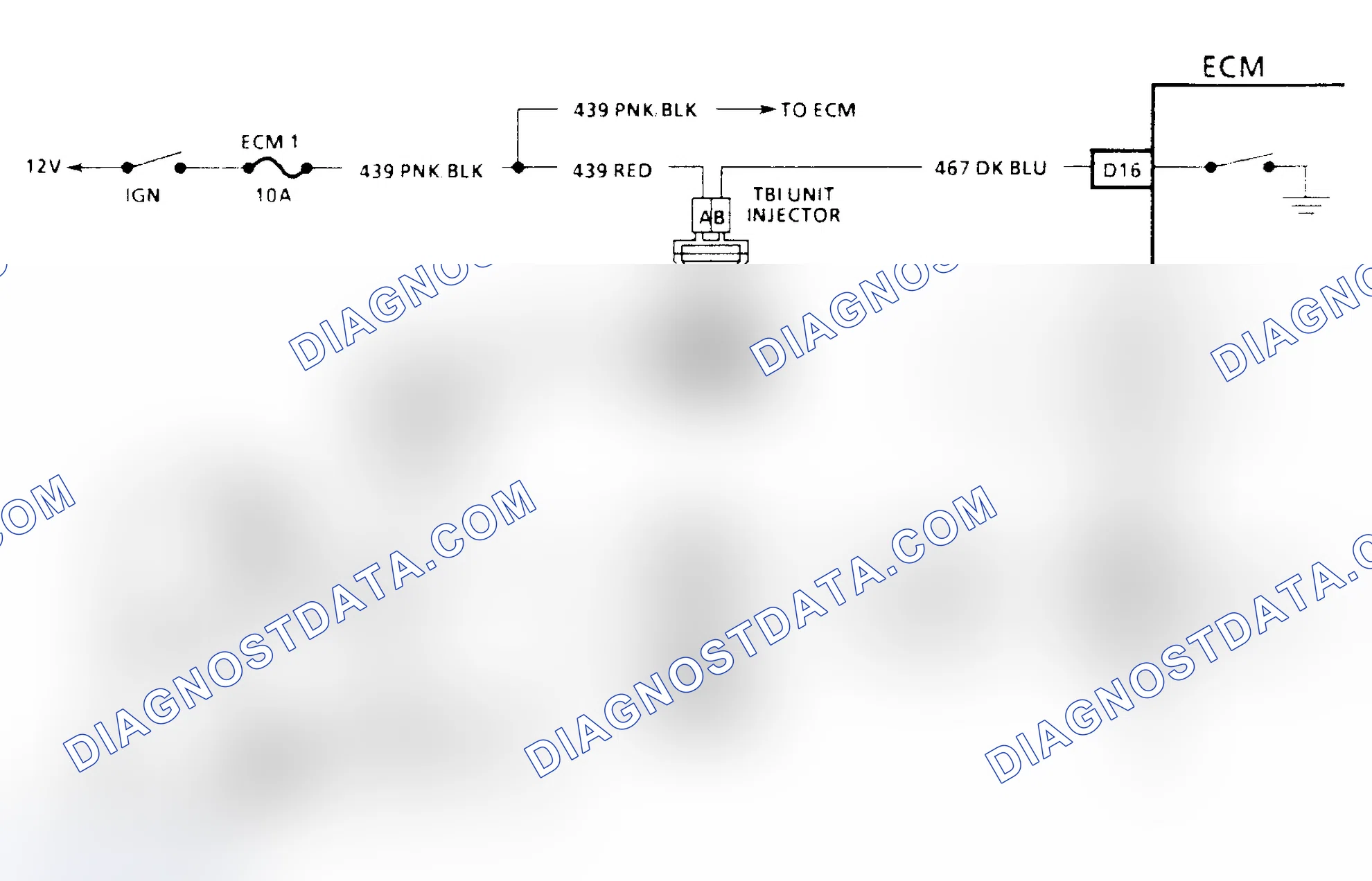 Scheme 145: Code 42 Schematic (2.5L) Electronic Spark Timing