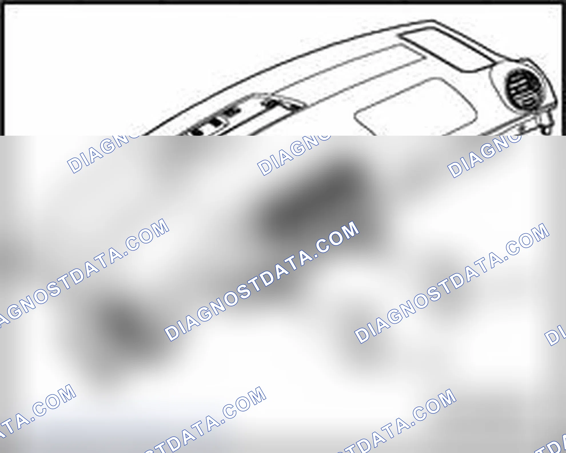 Scheme 124: Removing center instrument panel mountings