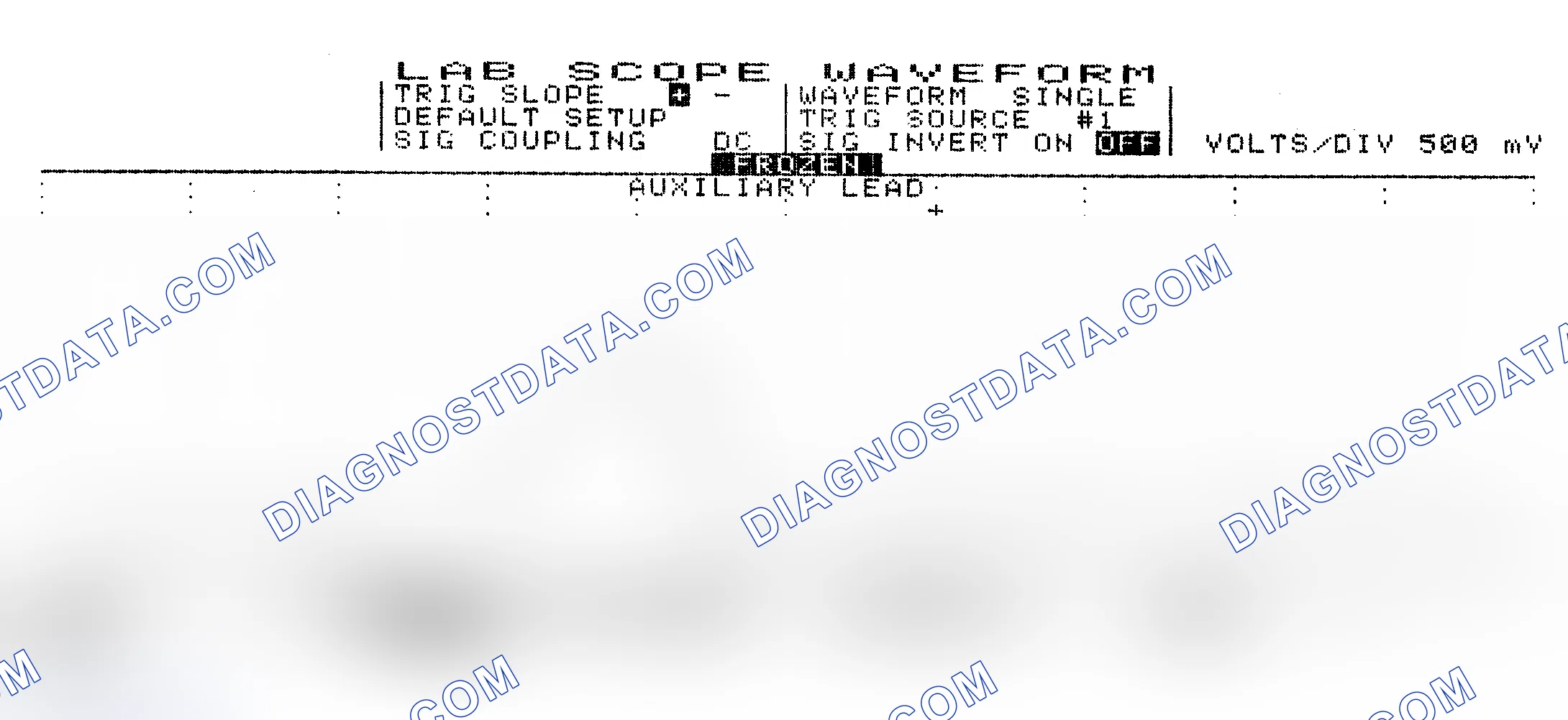 Scheme 10: Single Injector w/Excessive Current Flow - Current Pattern