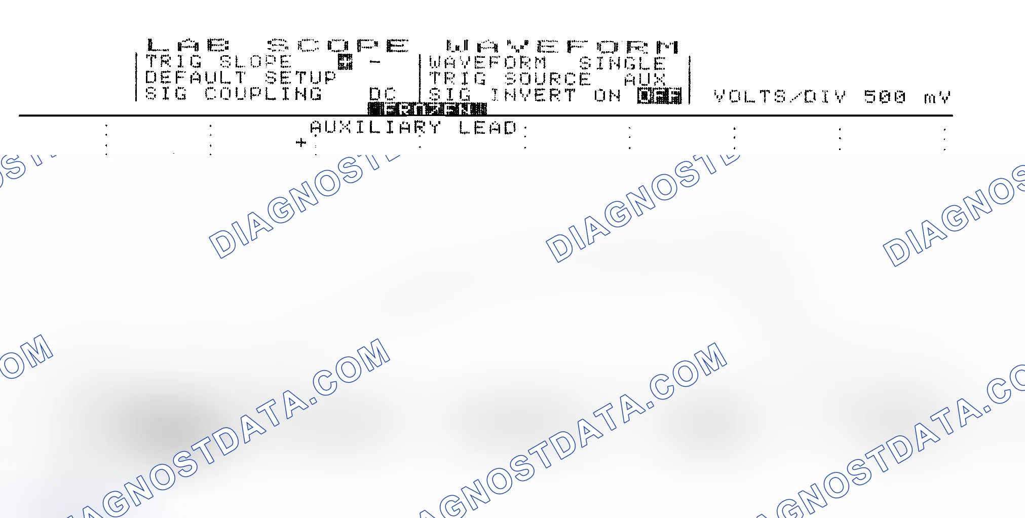 Scheme 14: Single Injector w/Excessive Current Flow - Current Pattern