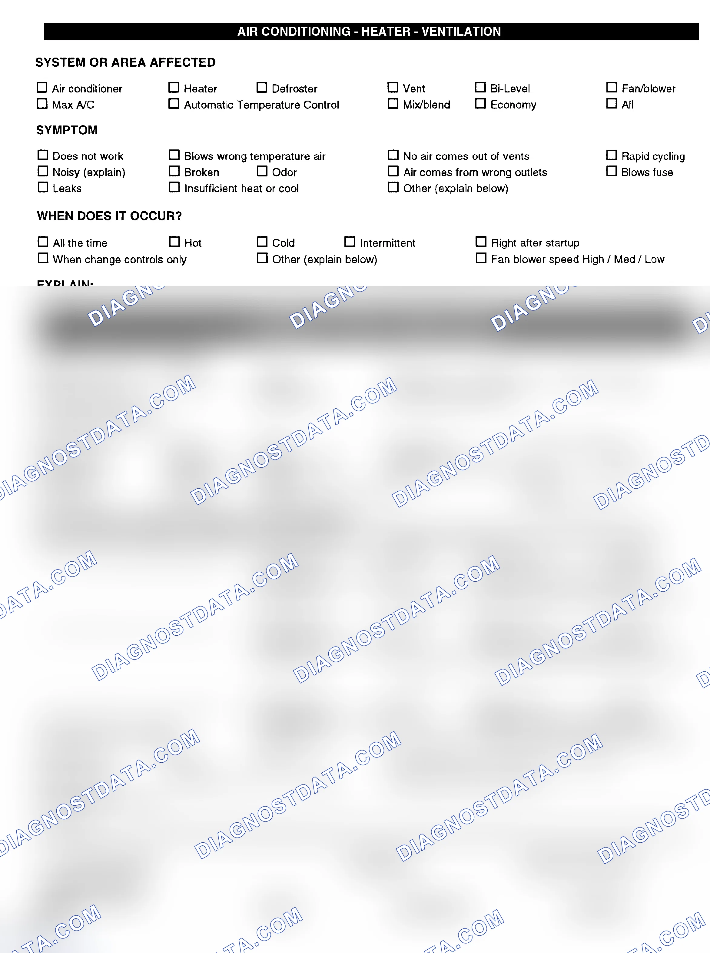 Scheme 4: Symptom Check List - Page 3