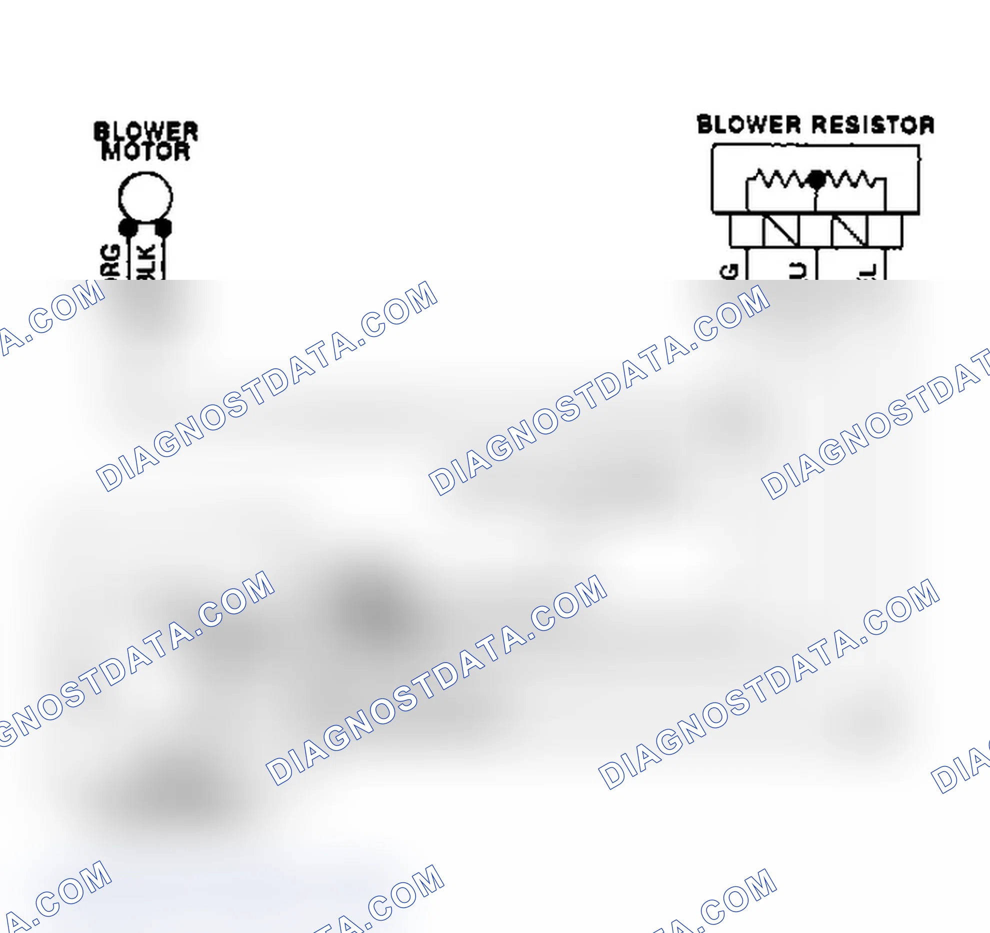 Scheme 11: Heater Wiring Diagram (Cutlass Calais, Cutlass Ciera, Cutlass Cruiser, Grand Am, Sunbird & 6000)