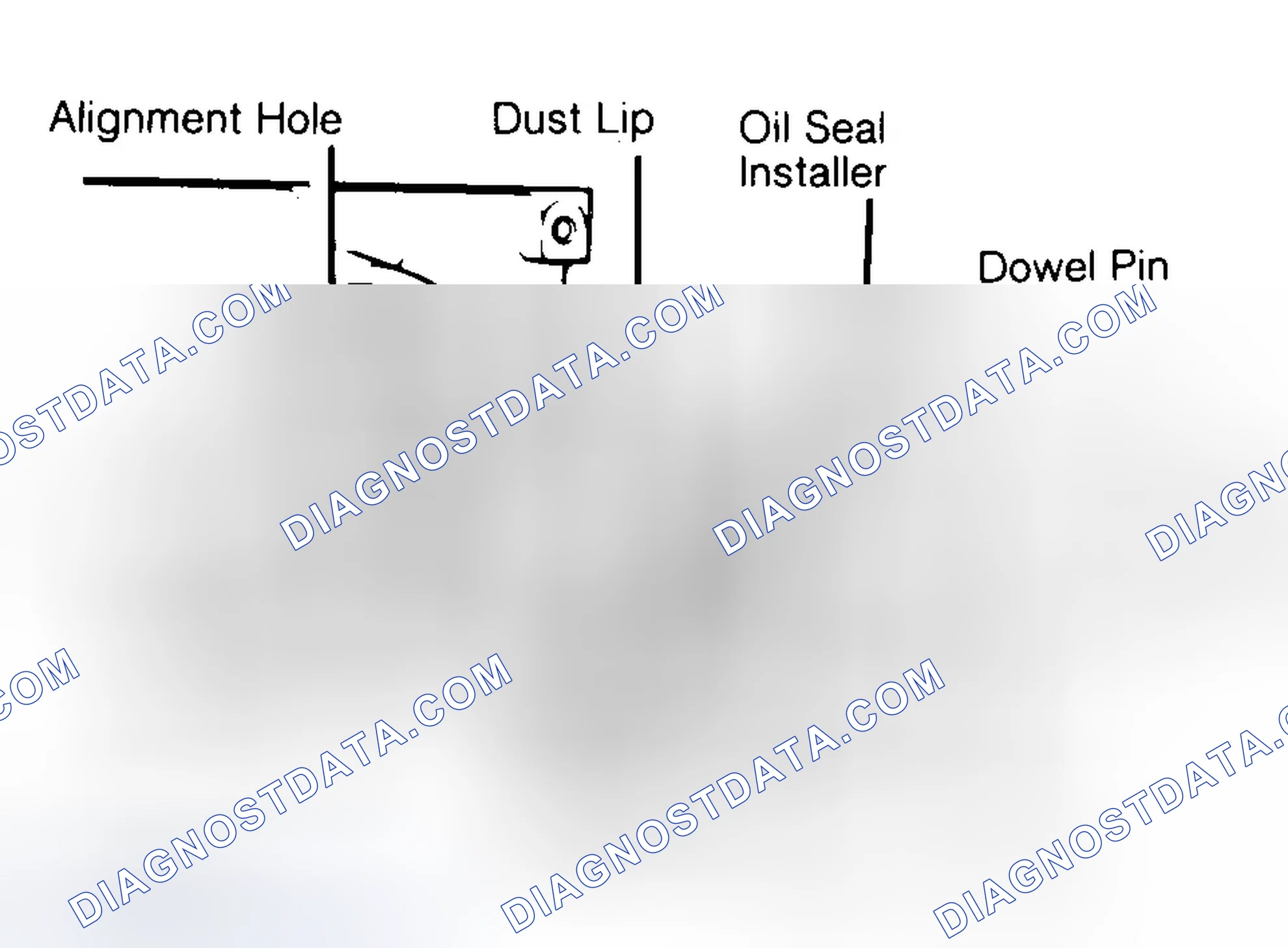 Scheme 10: Installing Typical One-Piece Oil Seal