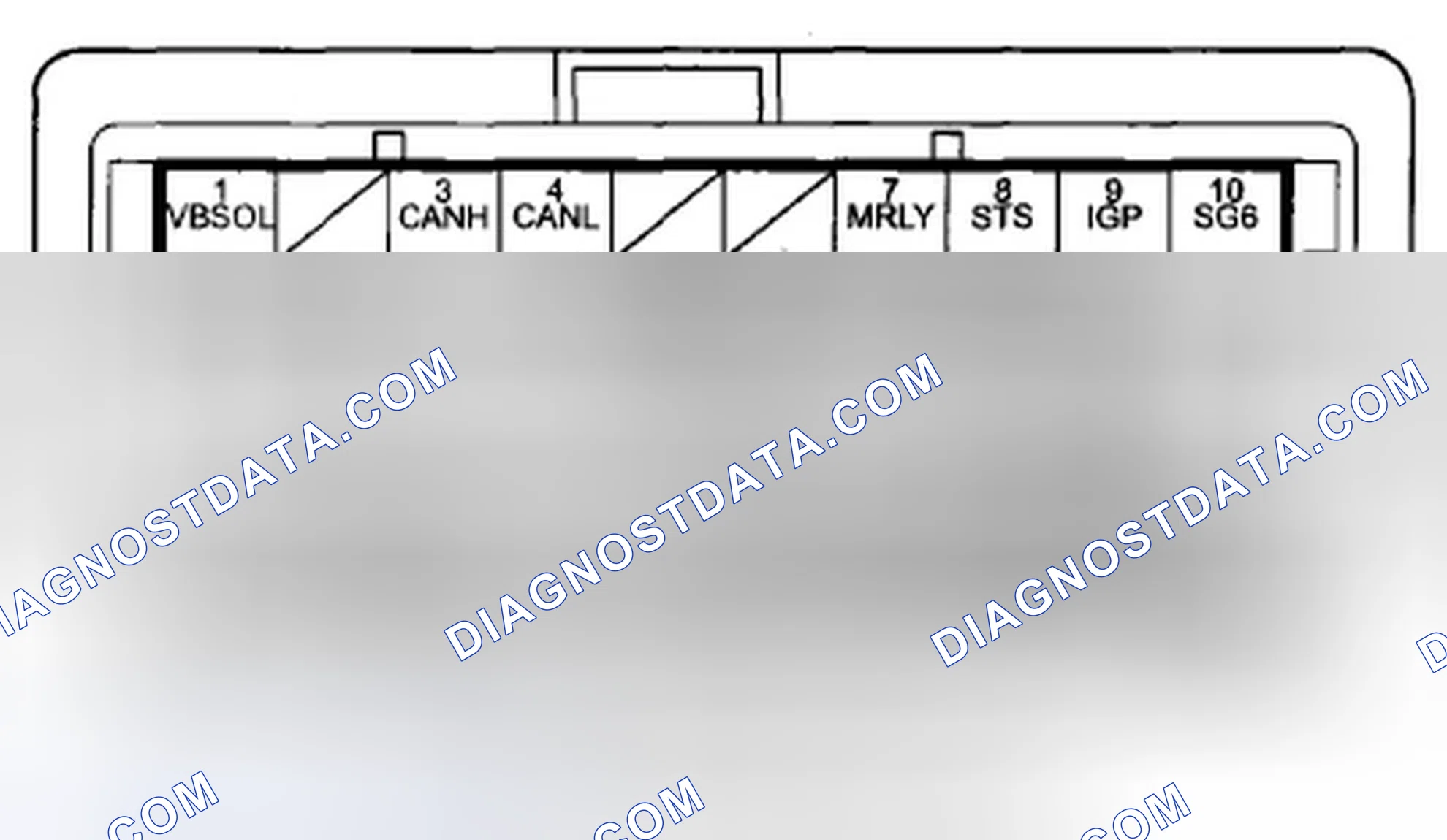 Scheme 622: PCM Inputs and Outputs at PCM Connector A ([]) (49P)