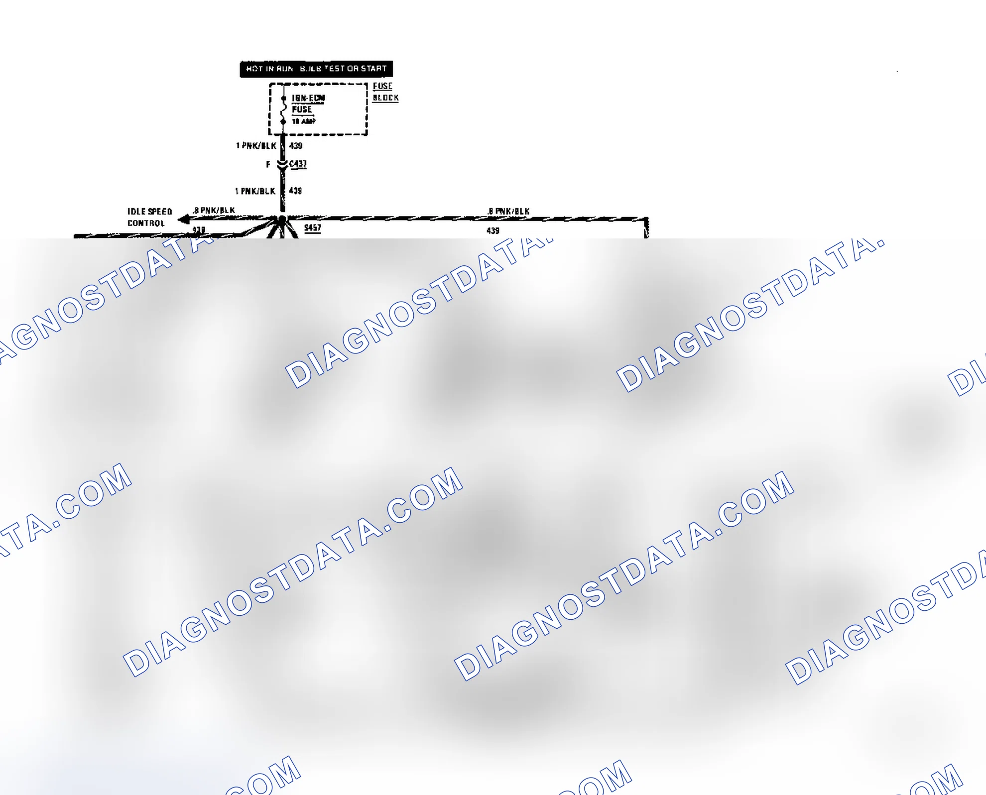 Scheme 233: VAC Sensor Wiring Diagram - 5.0L & 5.7L Engines