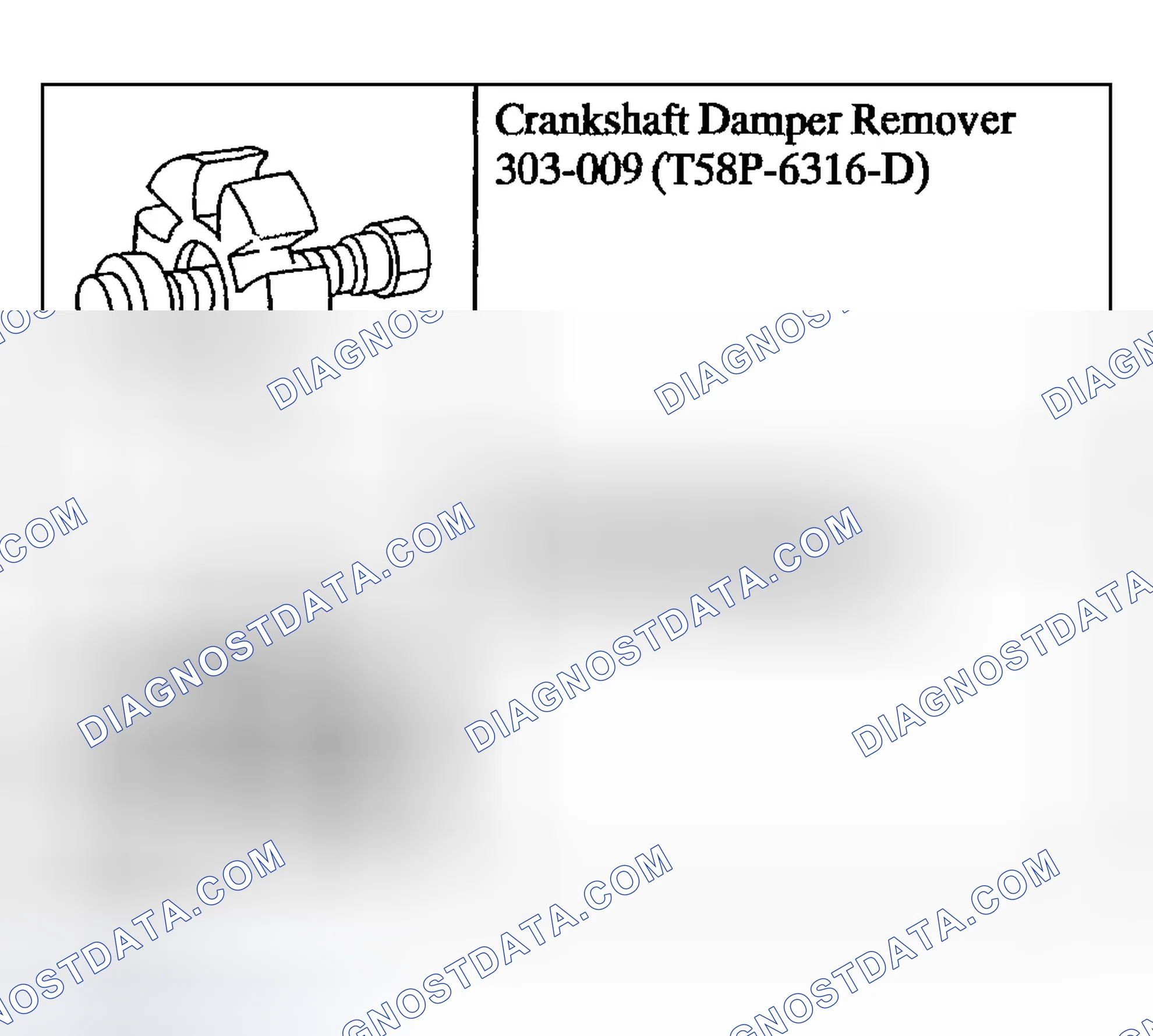 Scheme 460: Special Tool(s)