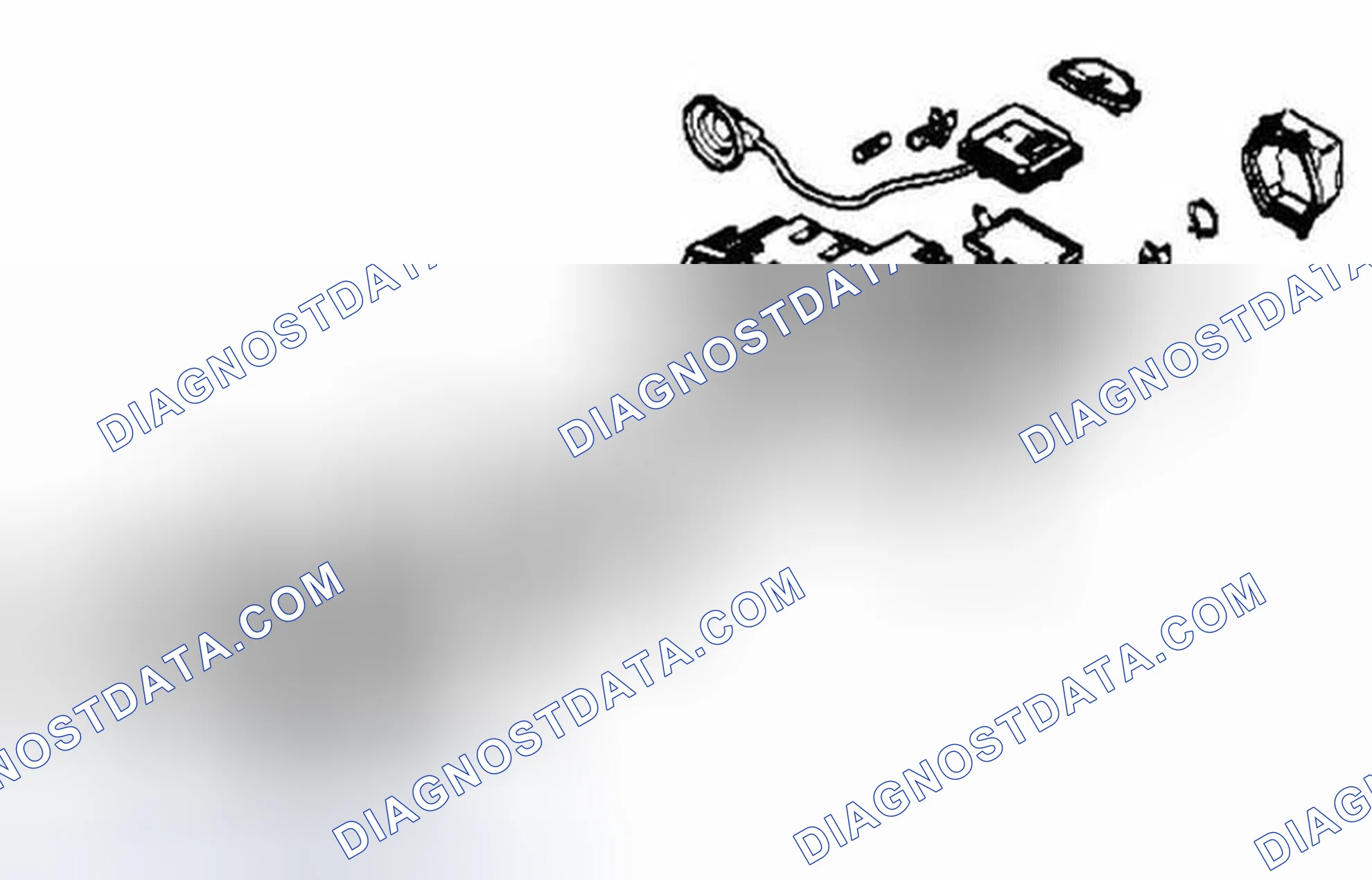 Scheme 66: Xenon Headlight Assembly Components