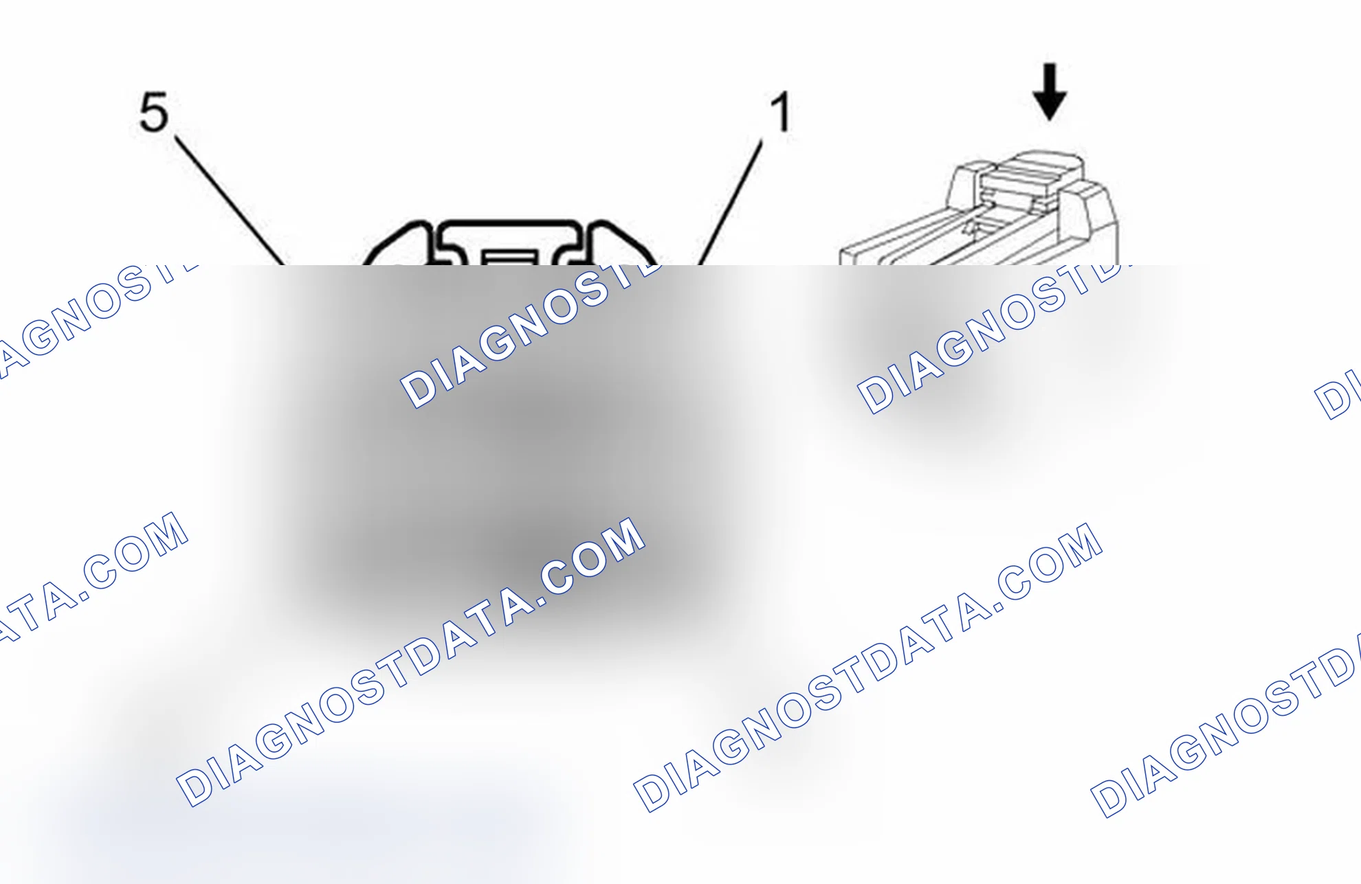 Scheme 116: C309 Headliner Harness to Sunroof Harness (CF5)