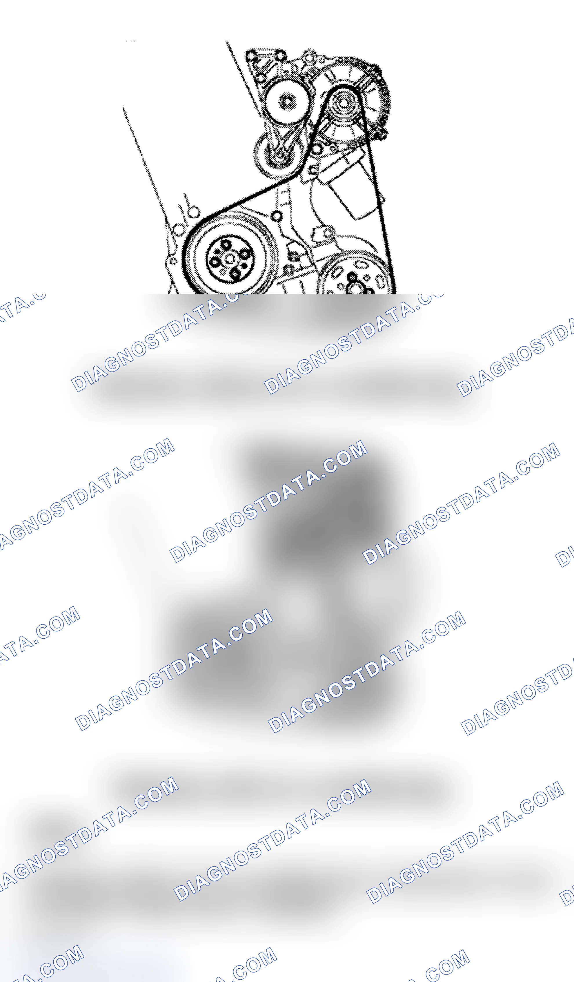Scheme 1: DRIVE BELT ROUTING