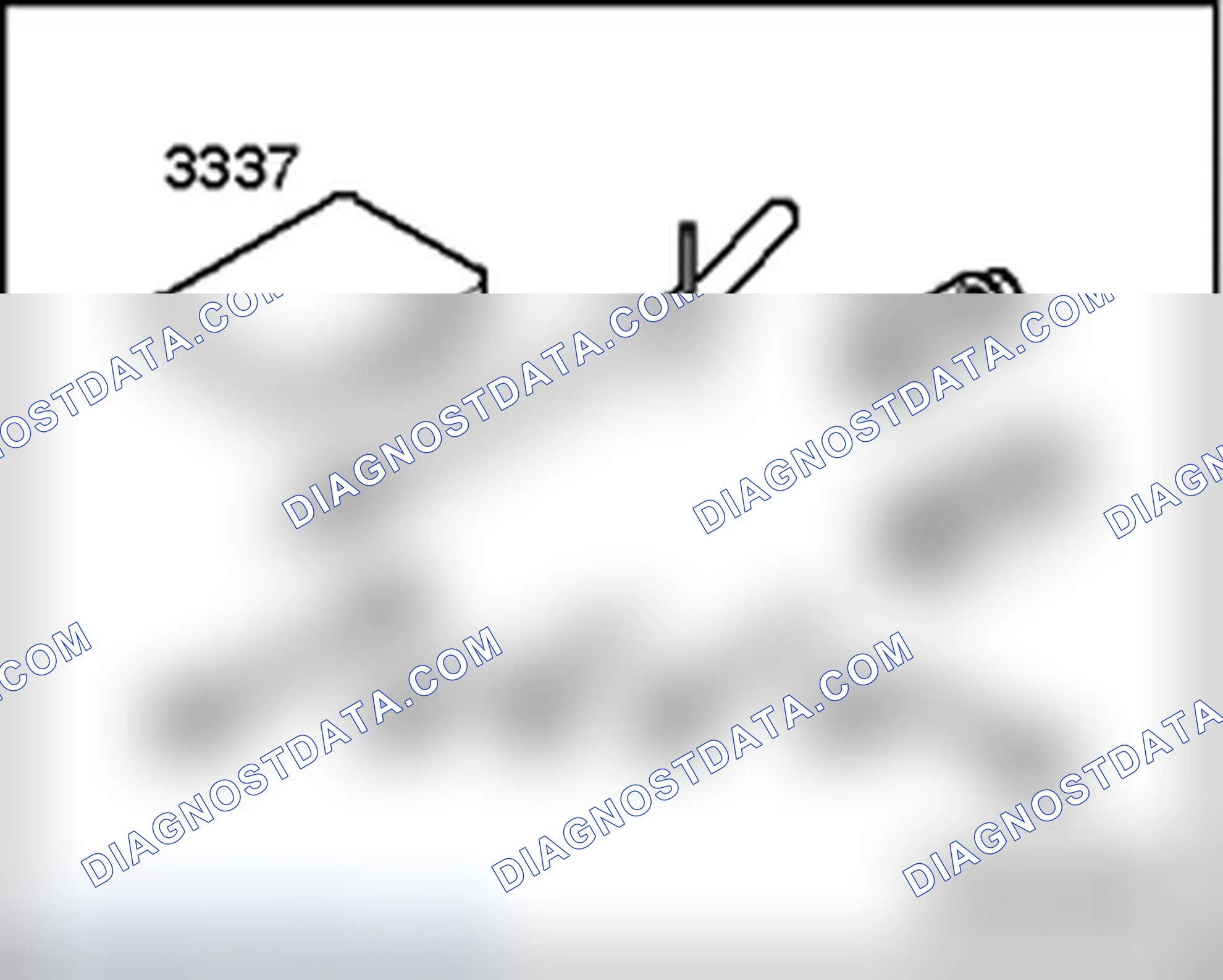 Scheme 983: Oxygen sensor before catalytic converter, bank 1 (right side), removing and installing