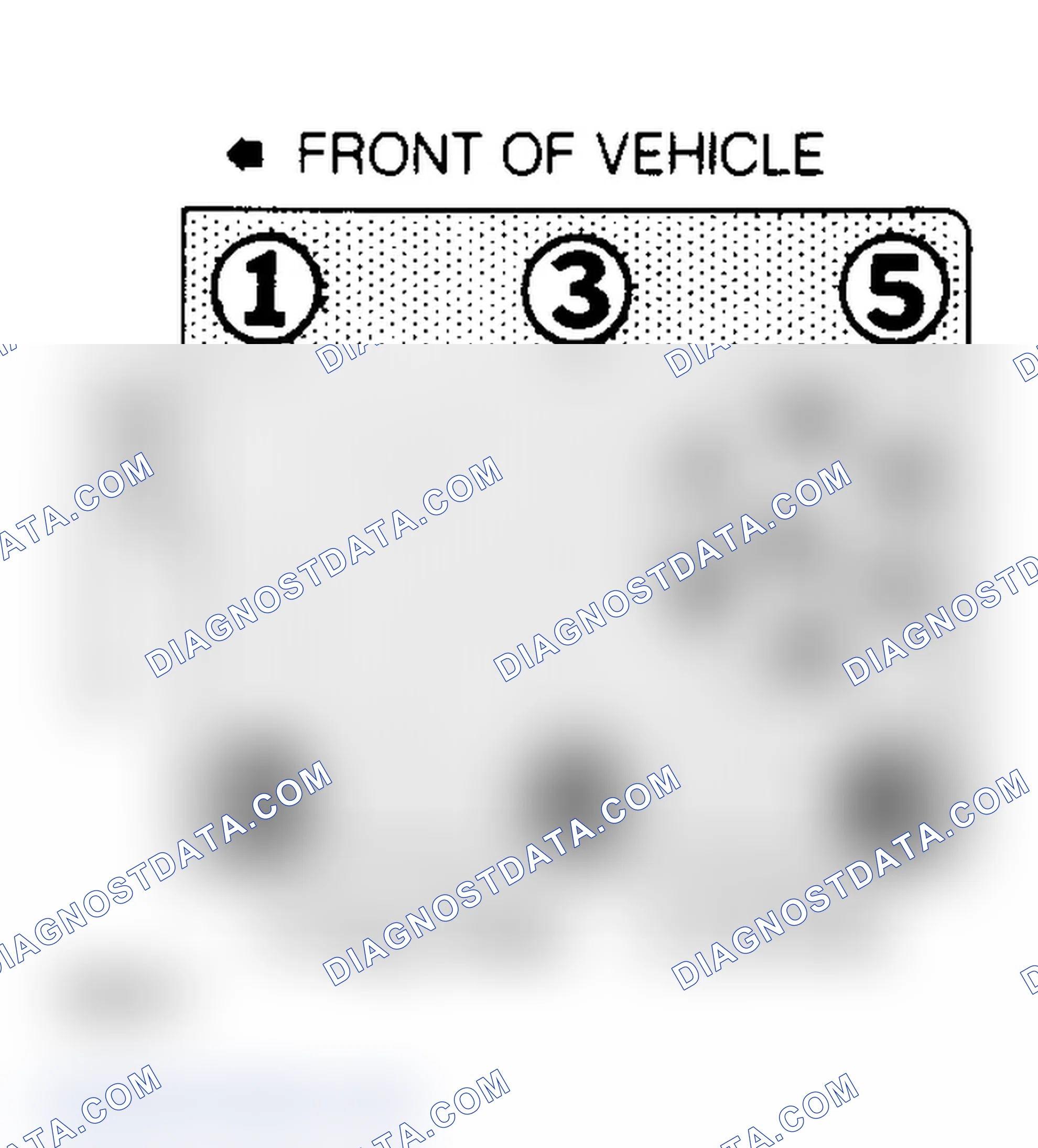 Scheme 3: Firing Order & Timing Marks (3.1L)