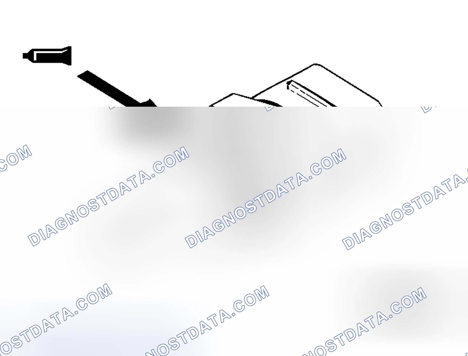 Scheme 426: >> D << SEALANT APPLICATION TO ENGINE COOLANT TEMPERATURE SENSOR