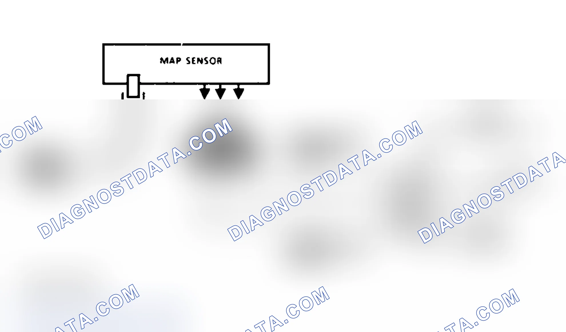 Scheme 119: Code 33 (7.4L) MAP Sensor Signal Voltage High