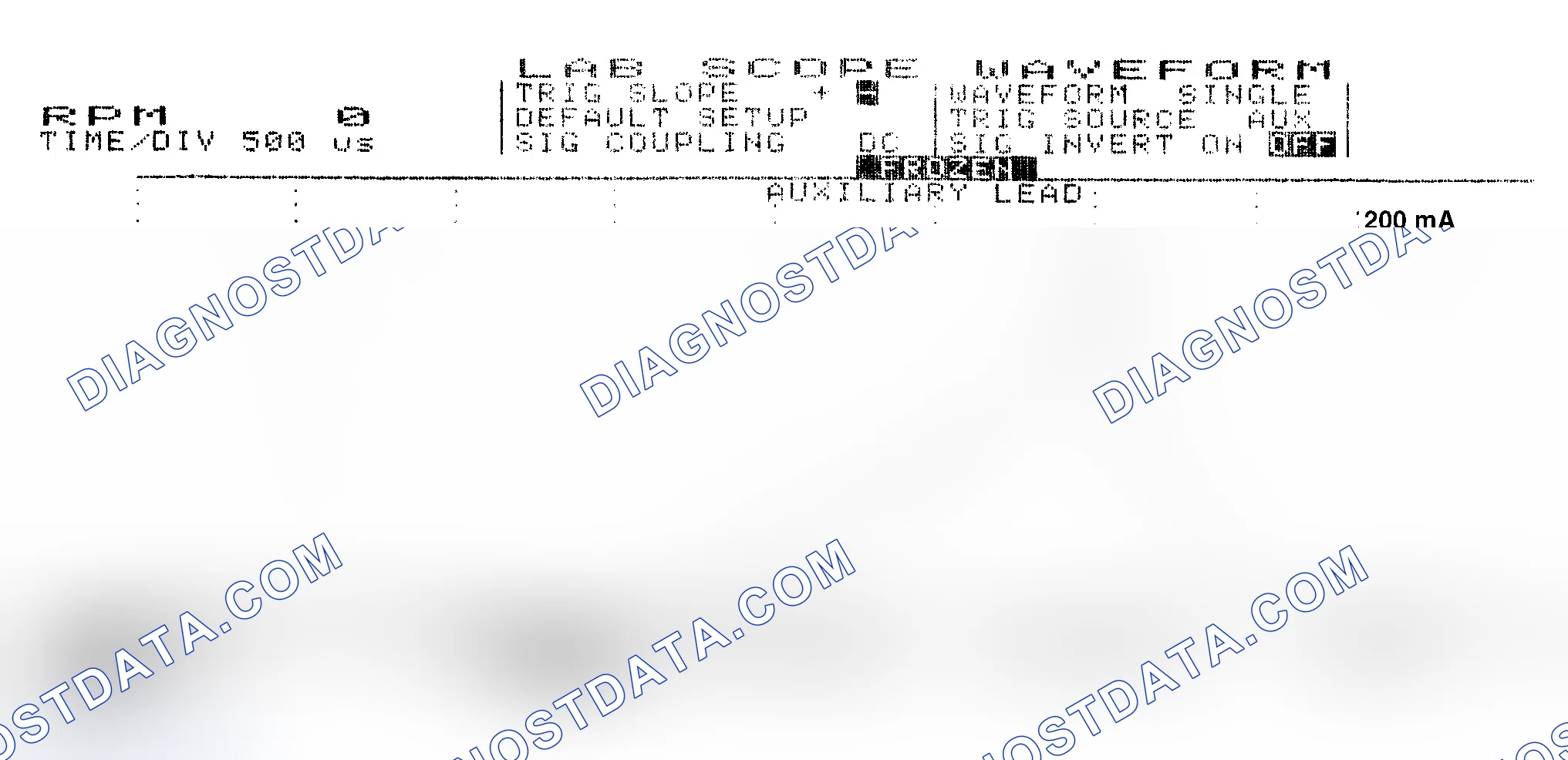 Scheme 17: Single Injector w/Normal Current Flow - Current Pattern