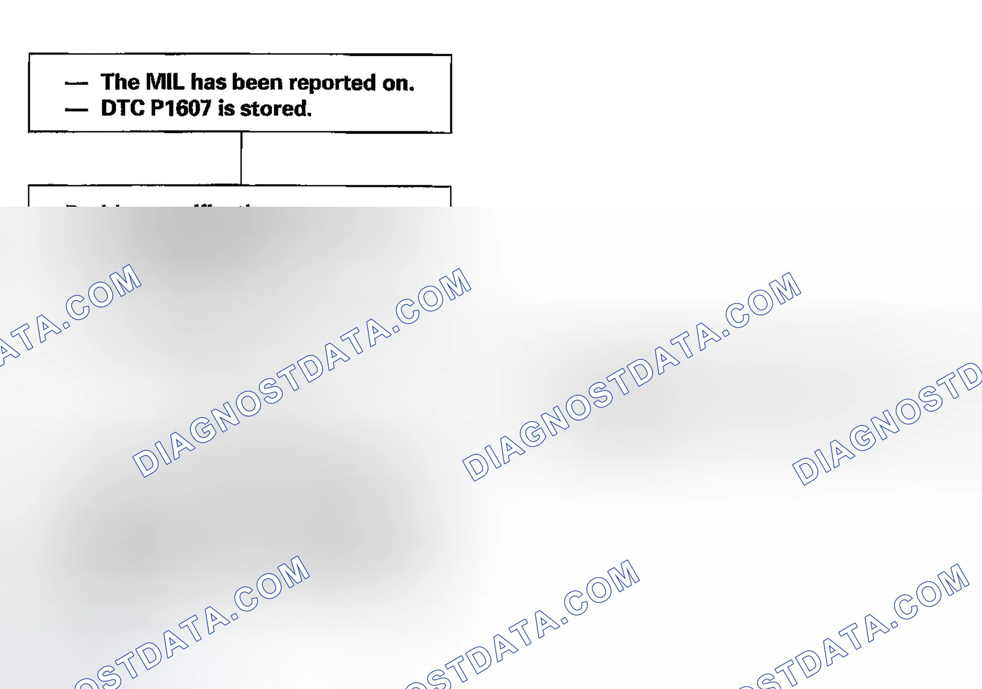 Scheme 60: DTC P1607: A PCM Internal Circuit Problem