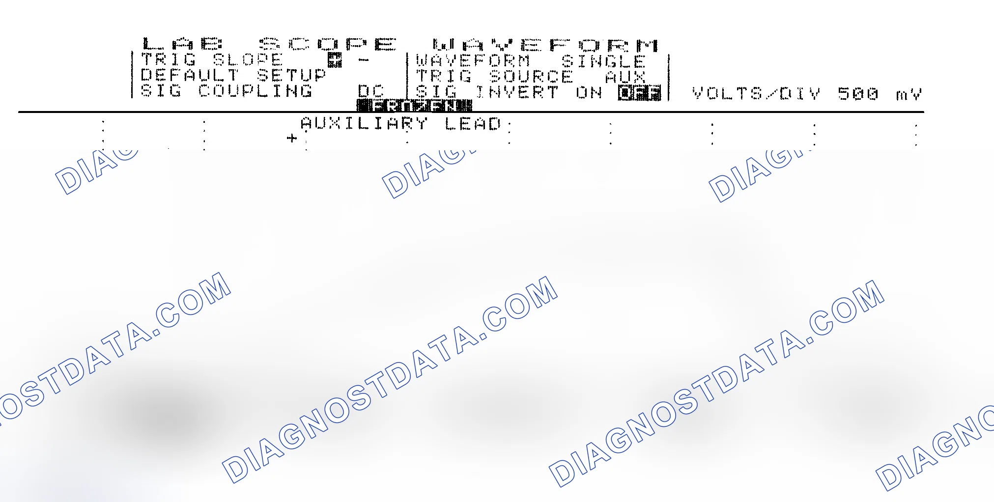 Scheme 14: Single Injector w/Excessive Current Flow - Current Pattern