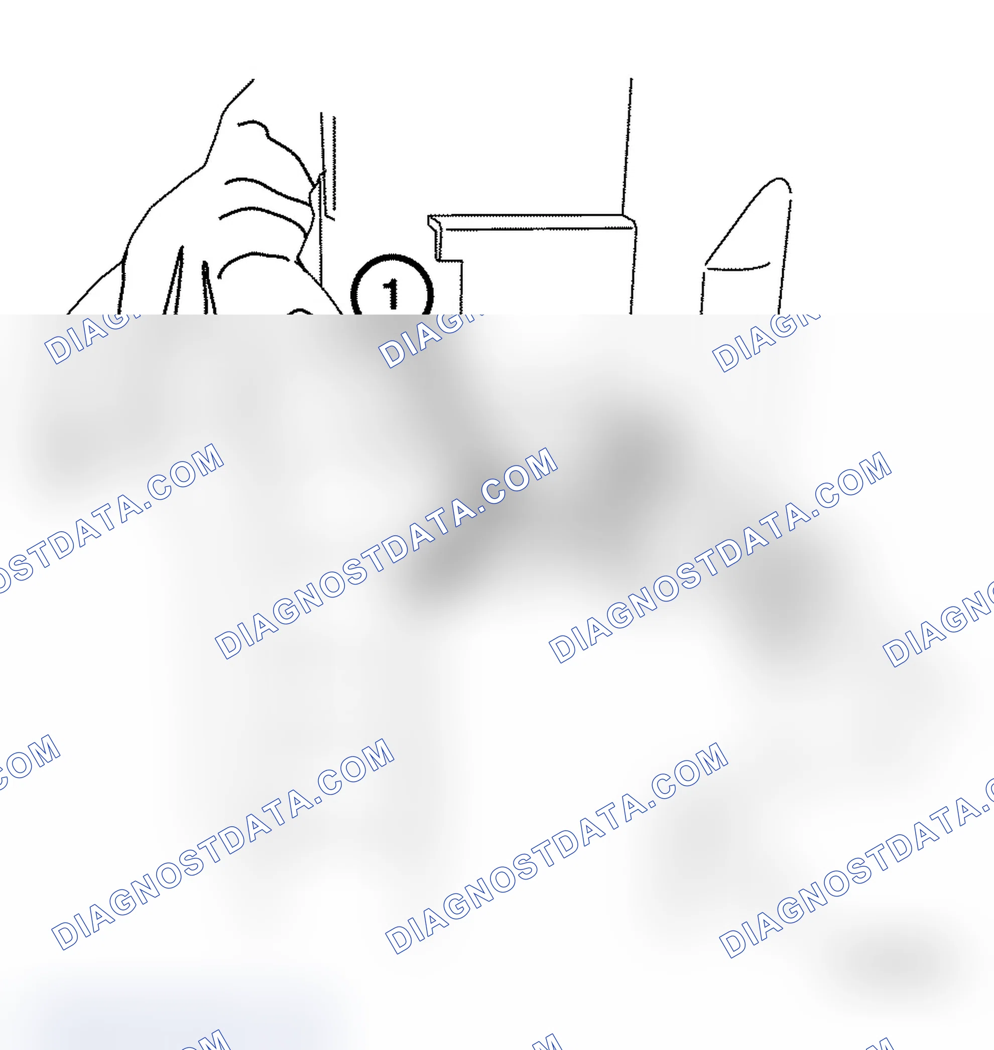 Scheme 21: REMOVAL - EVAPORATOR TEMPERATURE SENSOR