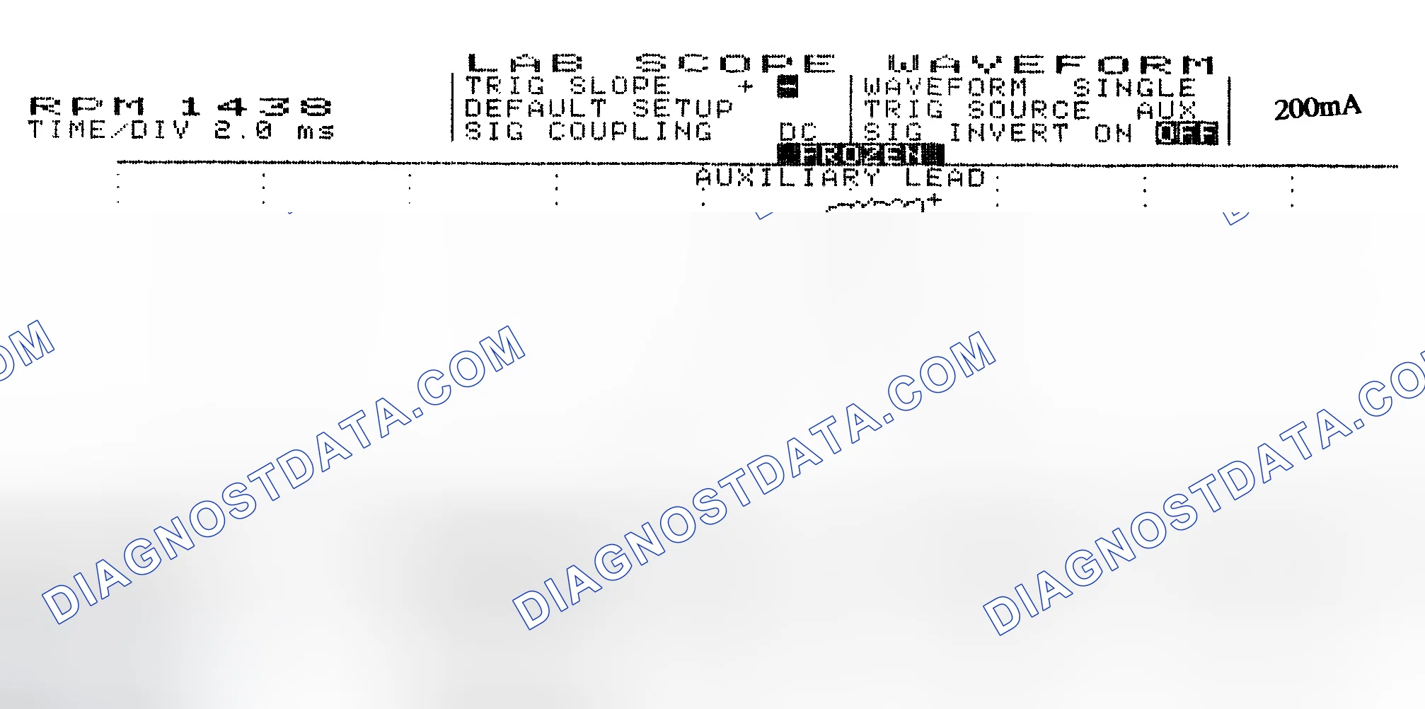Scheme 15: Single Injector w/Normal Current Flow - Current Pattern