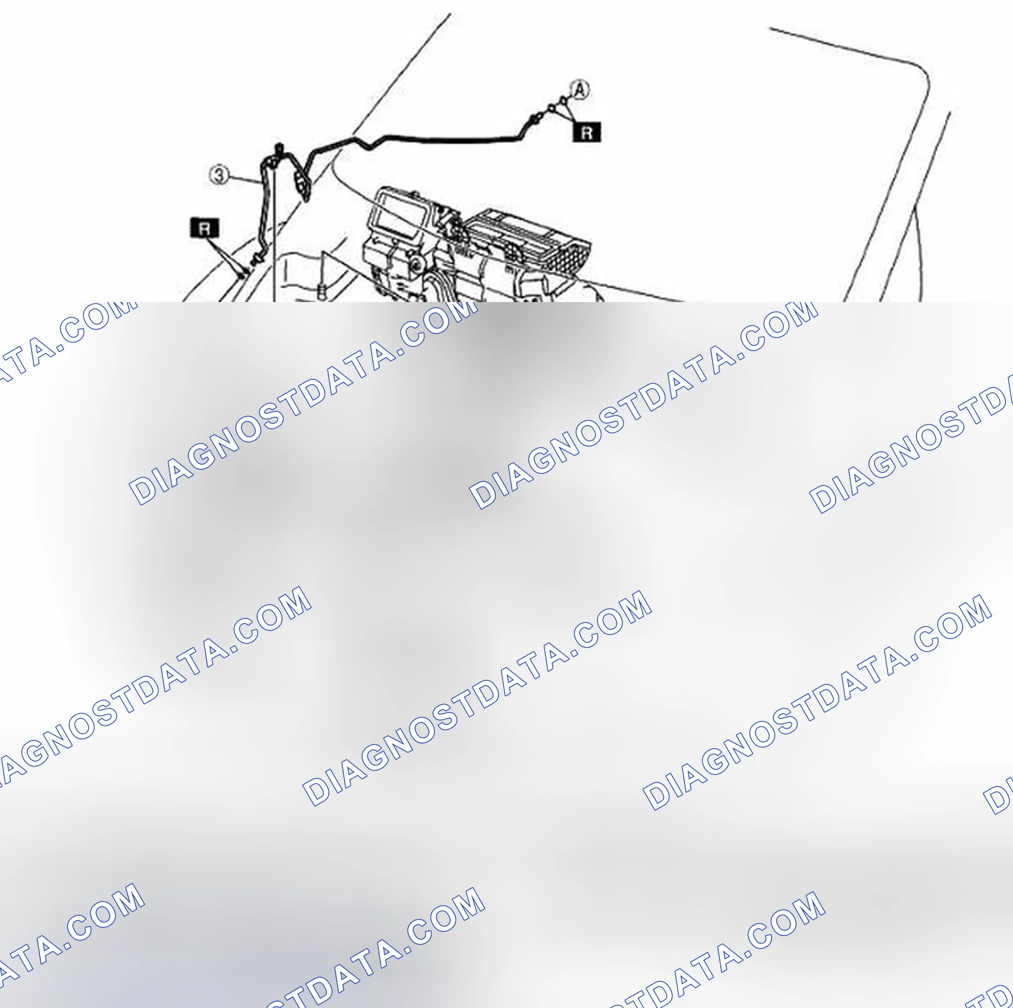 Scheme 50: REFRIGERANT LINES REMOVAL/INSTALLATION