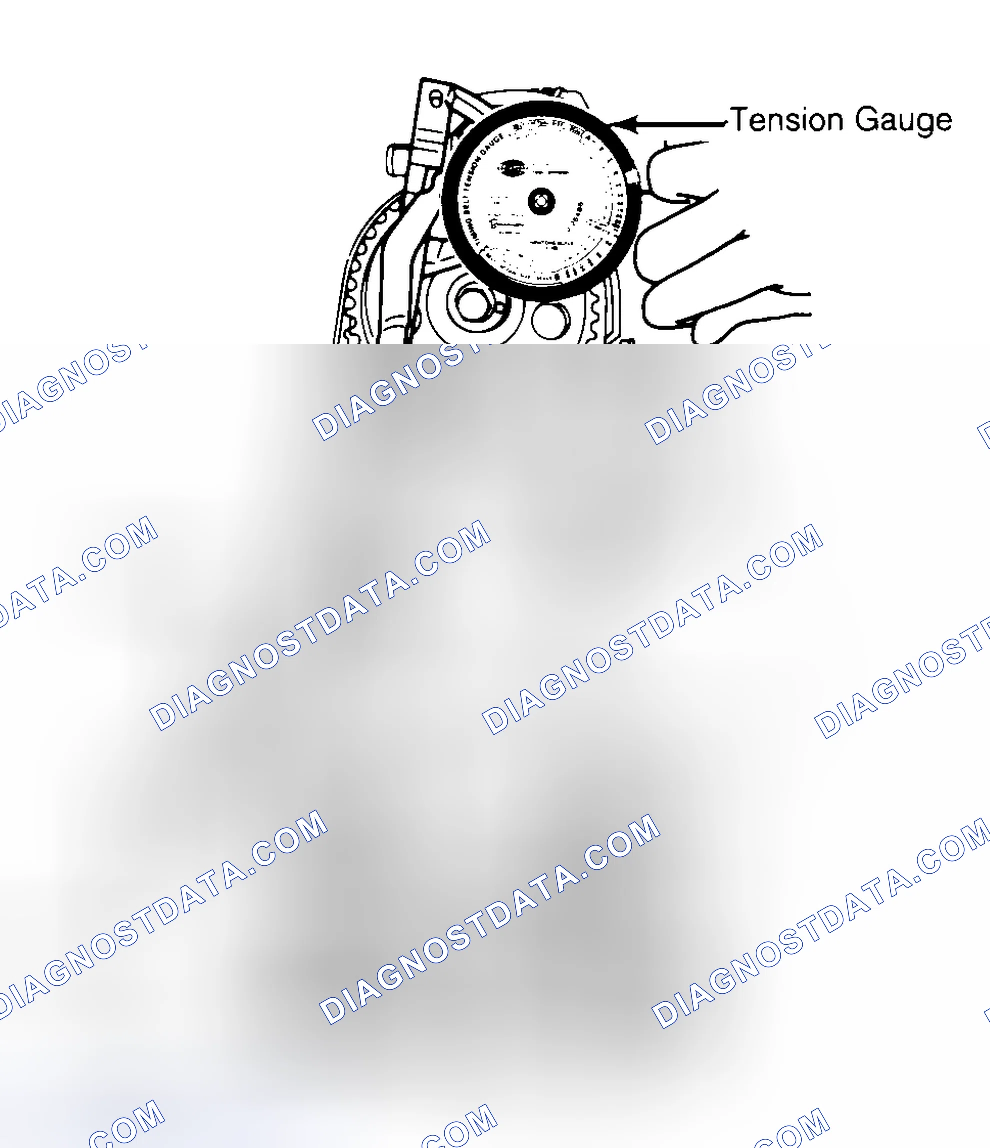 Scheme 3: Adjusting Typical Timing Belt Tension