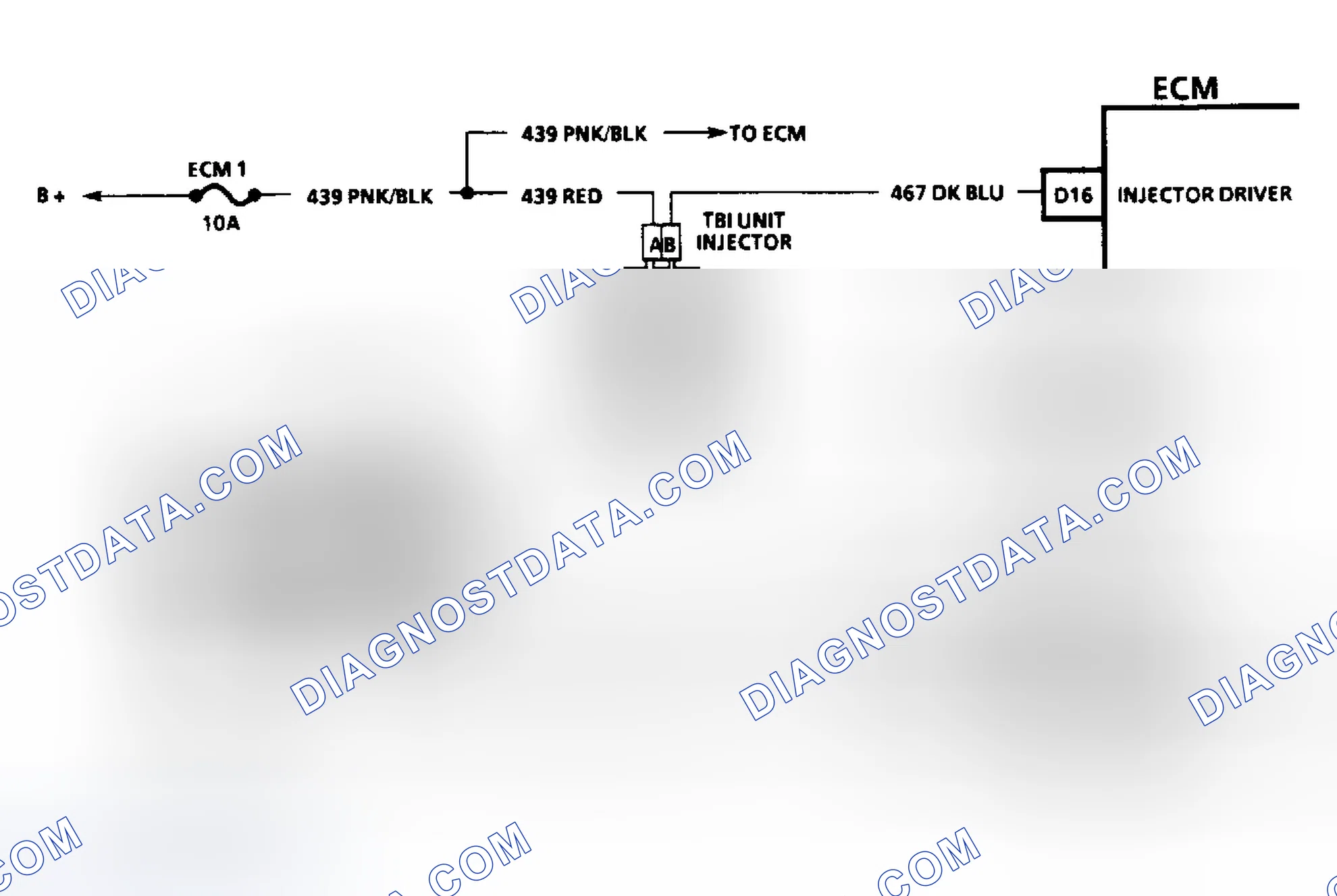 Scheme 10: HEI Ignition & Injector Circuits (2.5L)