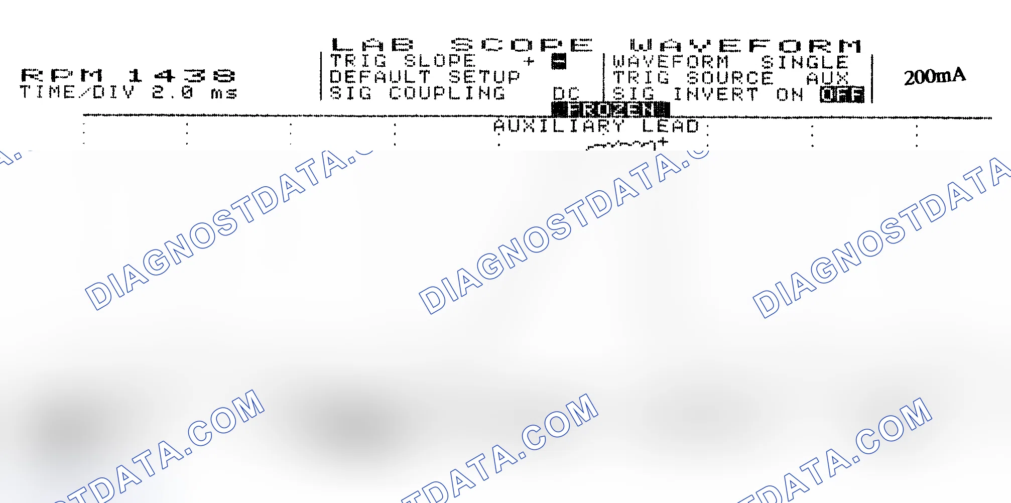 Scheme 15: Single Injector w/Normal Current Flow - Current Pattern