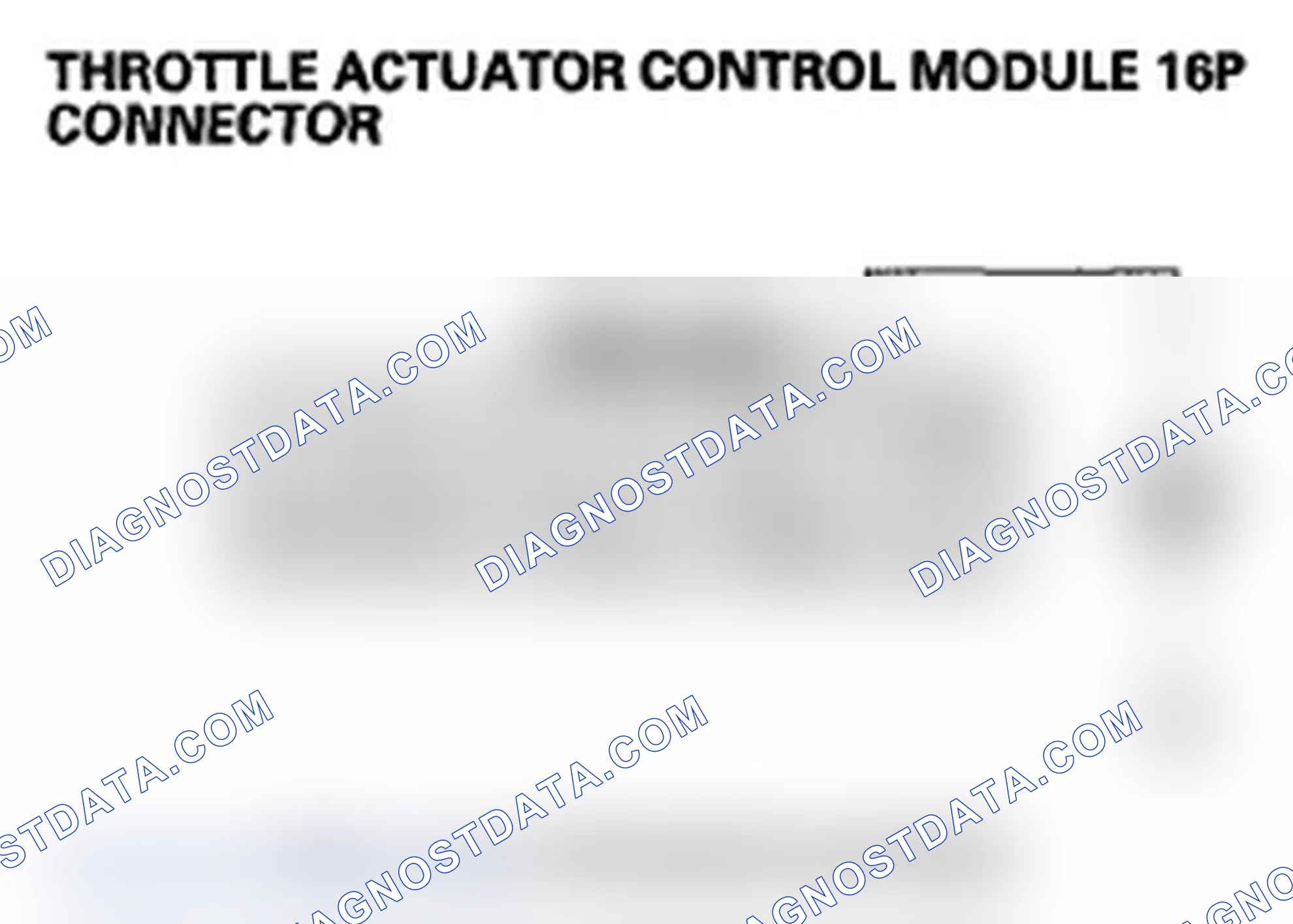 Scheme 65: DTC U0107: Lost Communication With Throttle Actuator Control Module