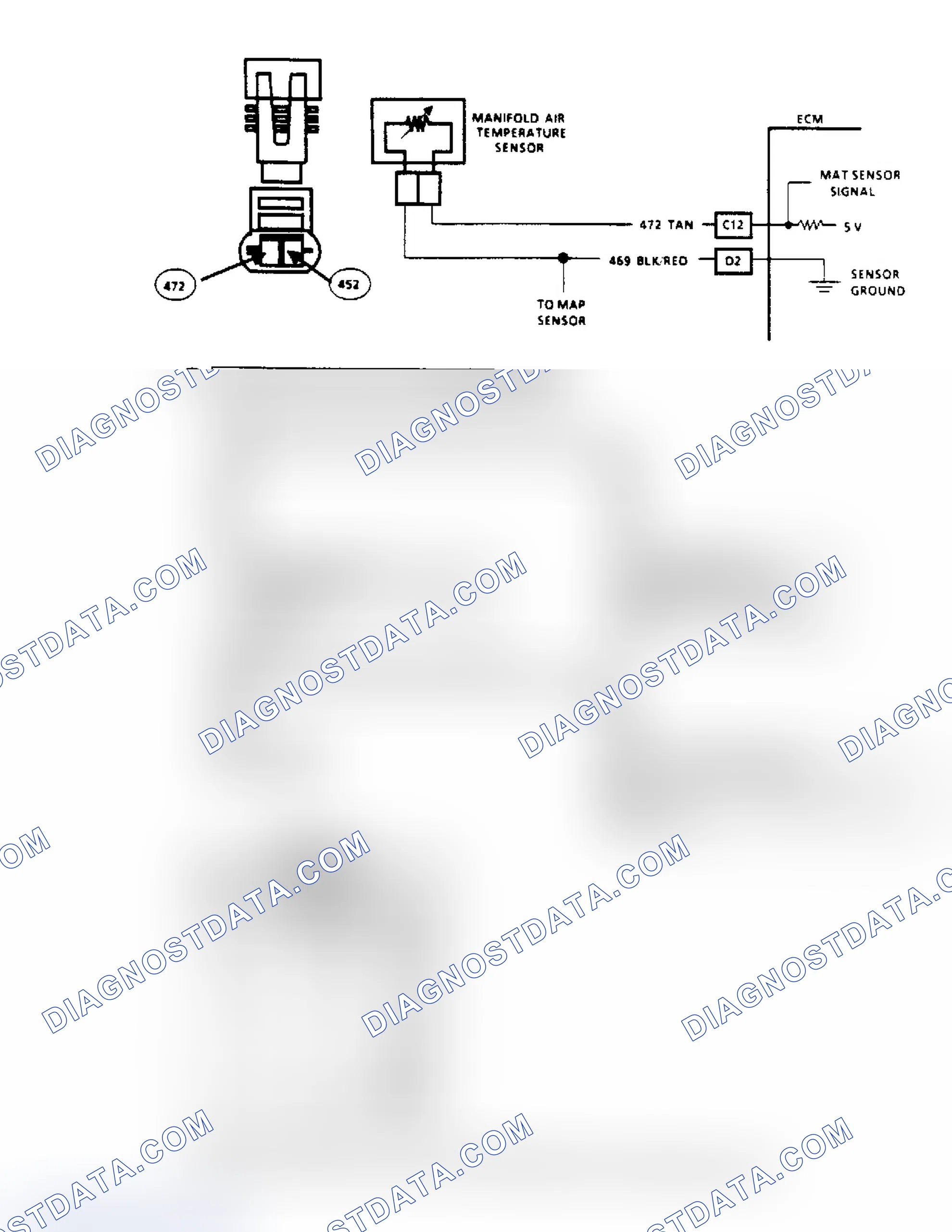 Scheme 62: Code 25: MAT Sensor Temp High (2.5L)