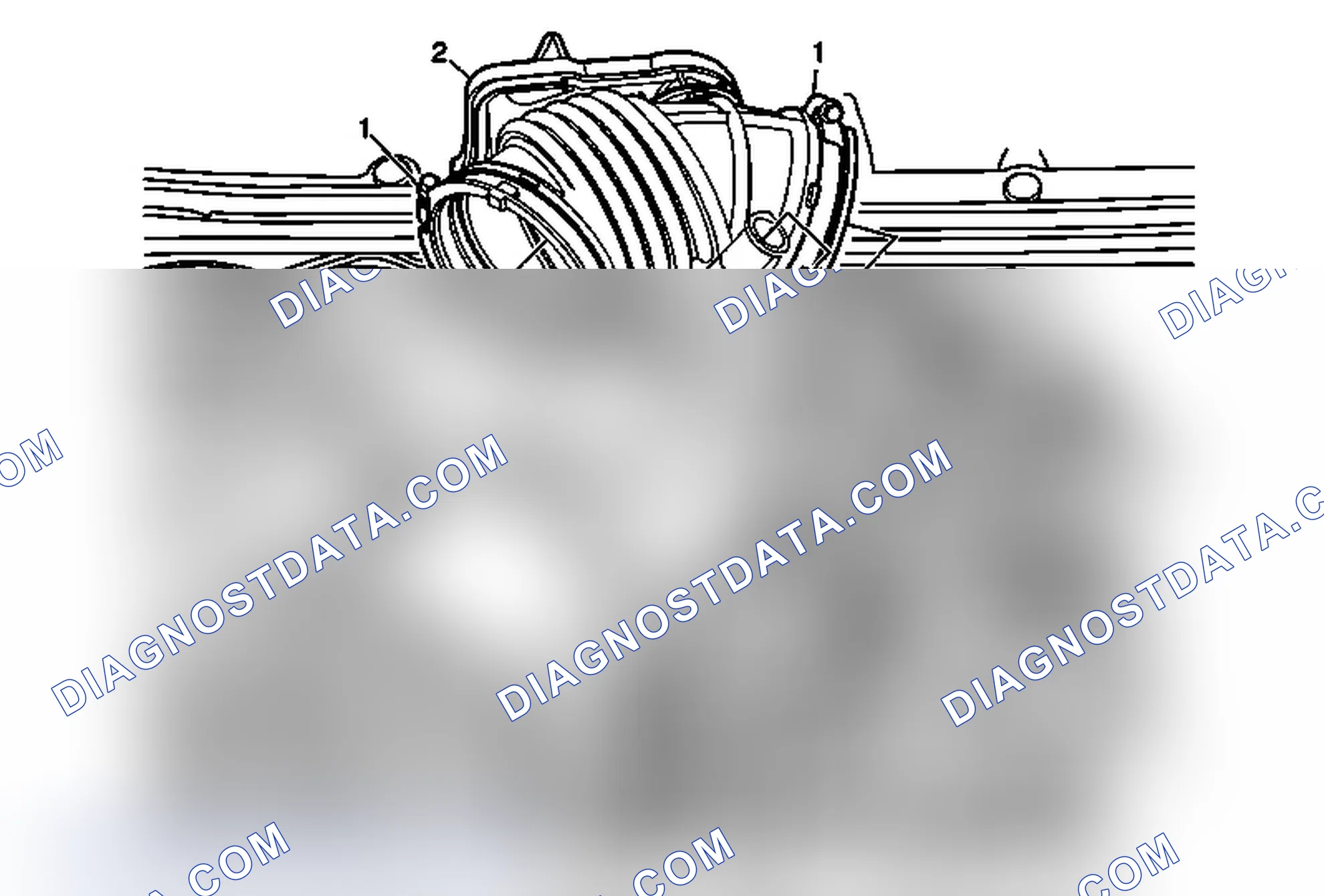 Scheme 85: Air Cleaner Outlet Duct Replacement (LFW or LFX)