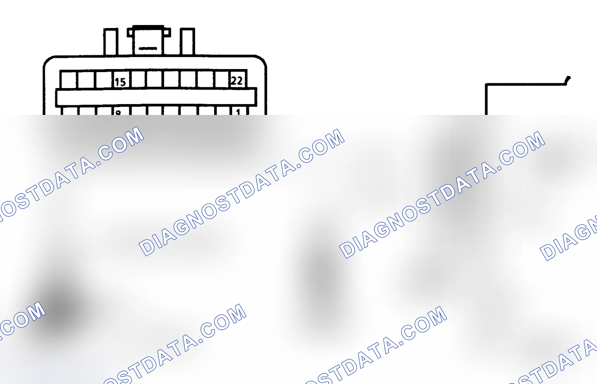 Scheme 90: Code 13 Schematic, Open O2 Sensor Circuit
