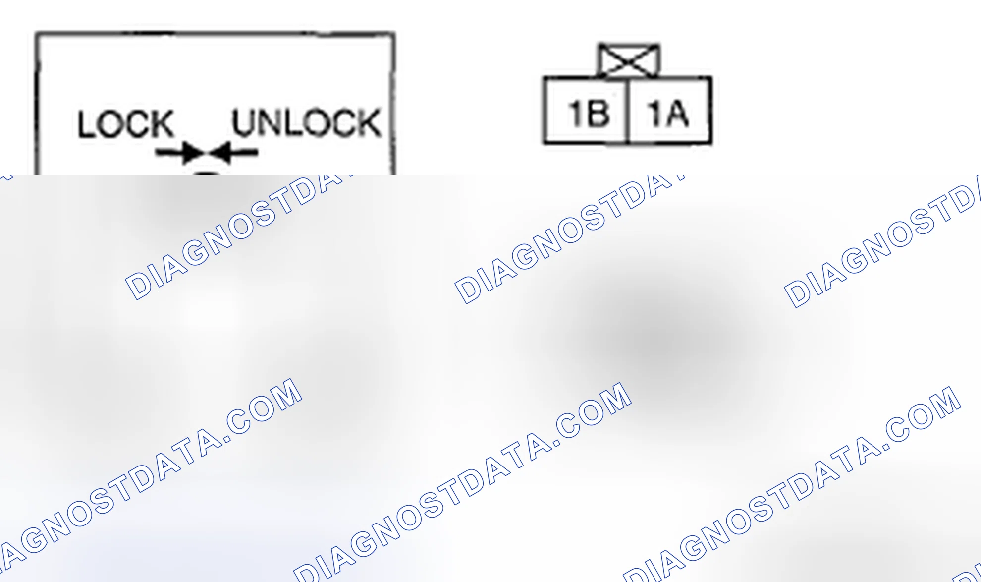 Scheme 33: REAR DOOR LOCK ACTUATOR INSPECTION