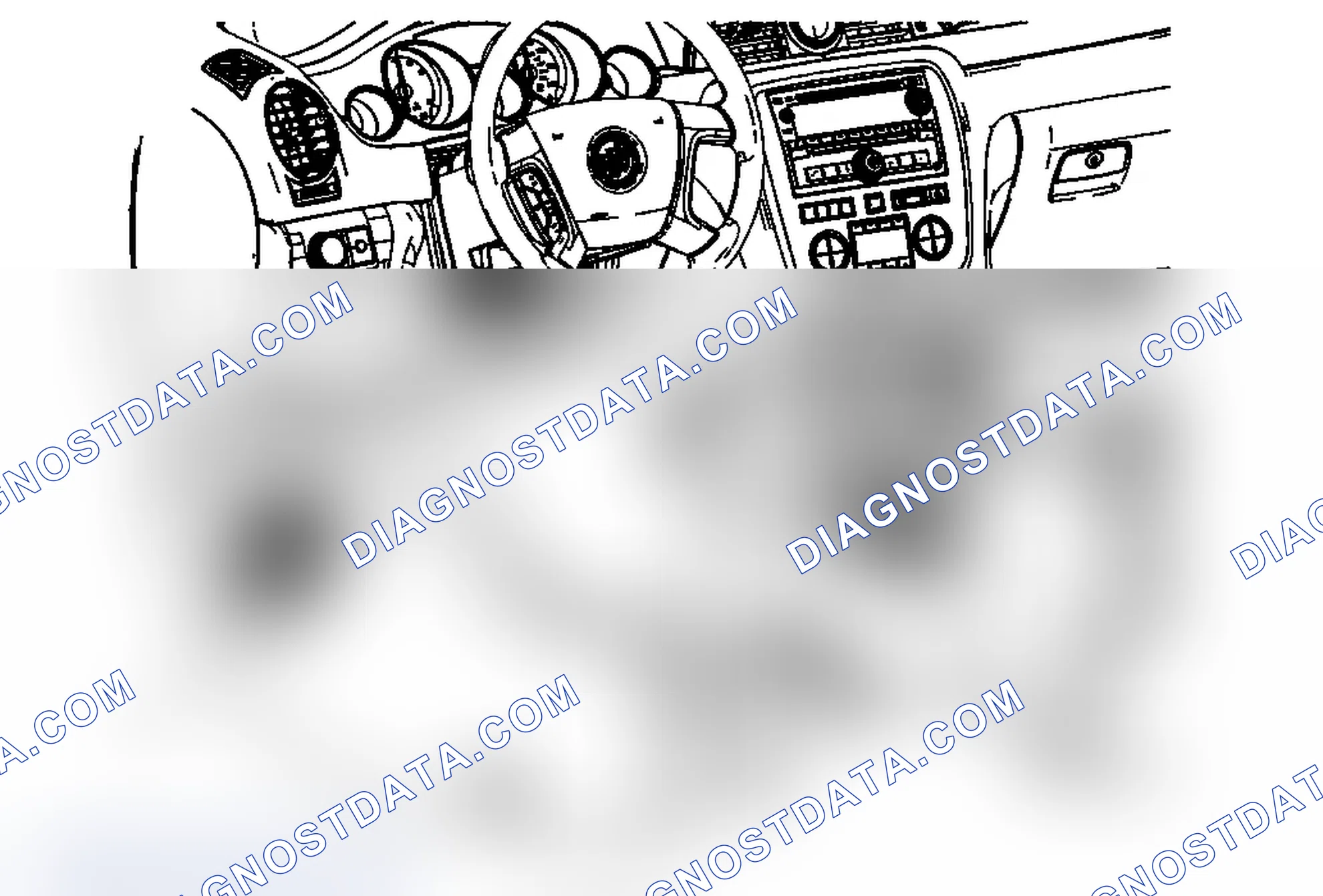 Scheme 166: Front Floor Console Extension Panel Replacement - Left Side (Enclave)