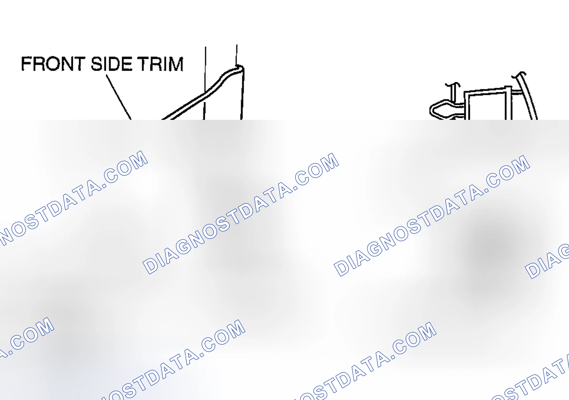 Scheme 49: FRONT SIDE TRIM REMOVAL/INSTALLATION