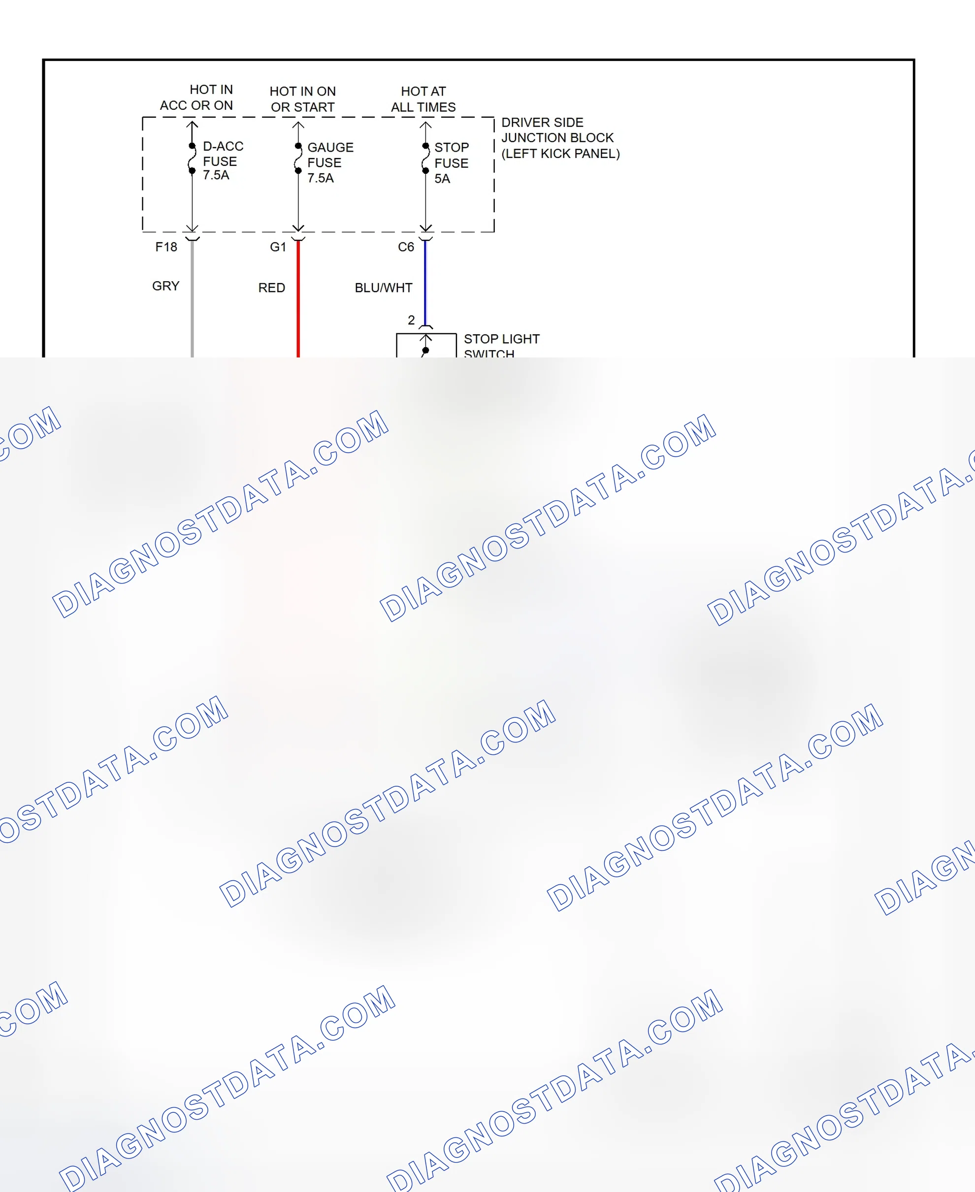 Scheme 293: Shift Interlock System Wiring Diagram (2001 - Lexus LS430)